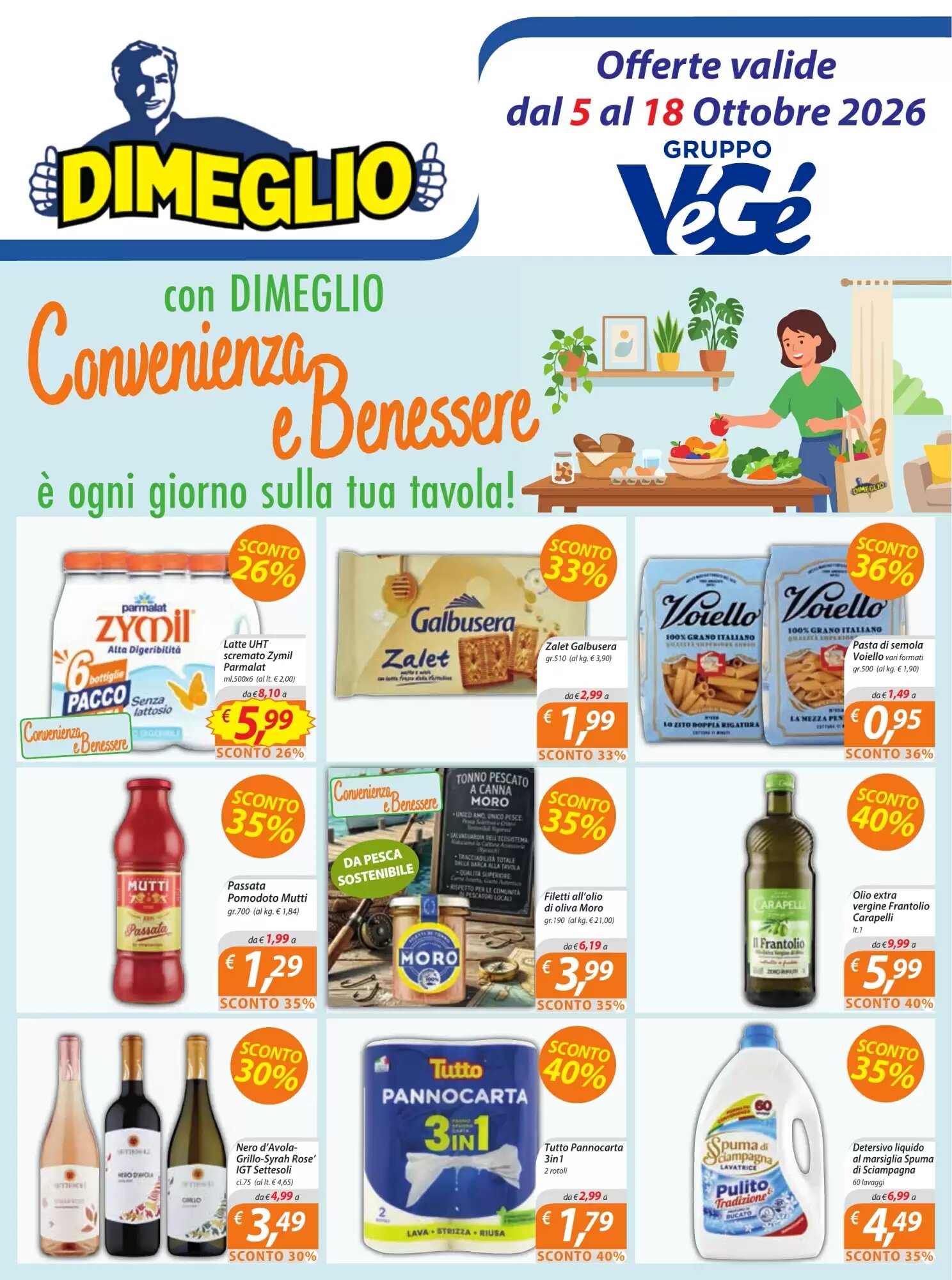 Volantino promozionale DiMeglio valide dal 05/10/2026 - Pagina 1.