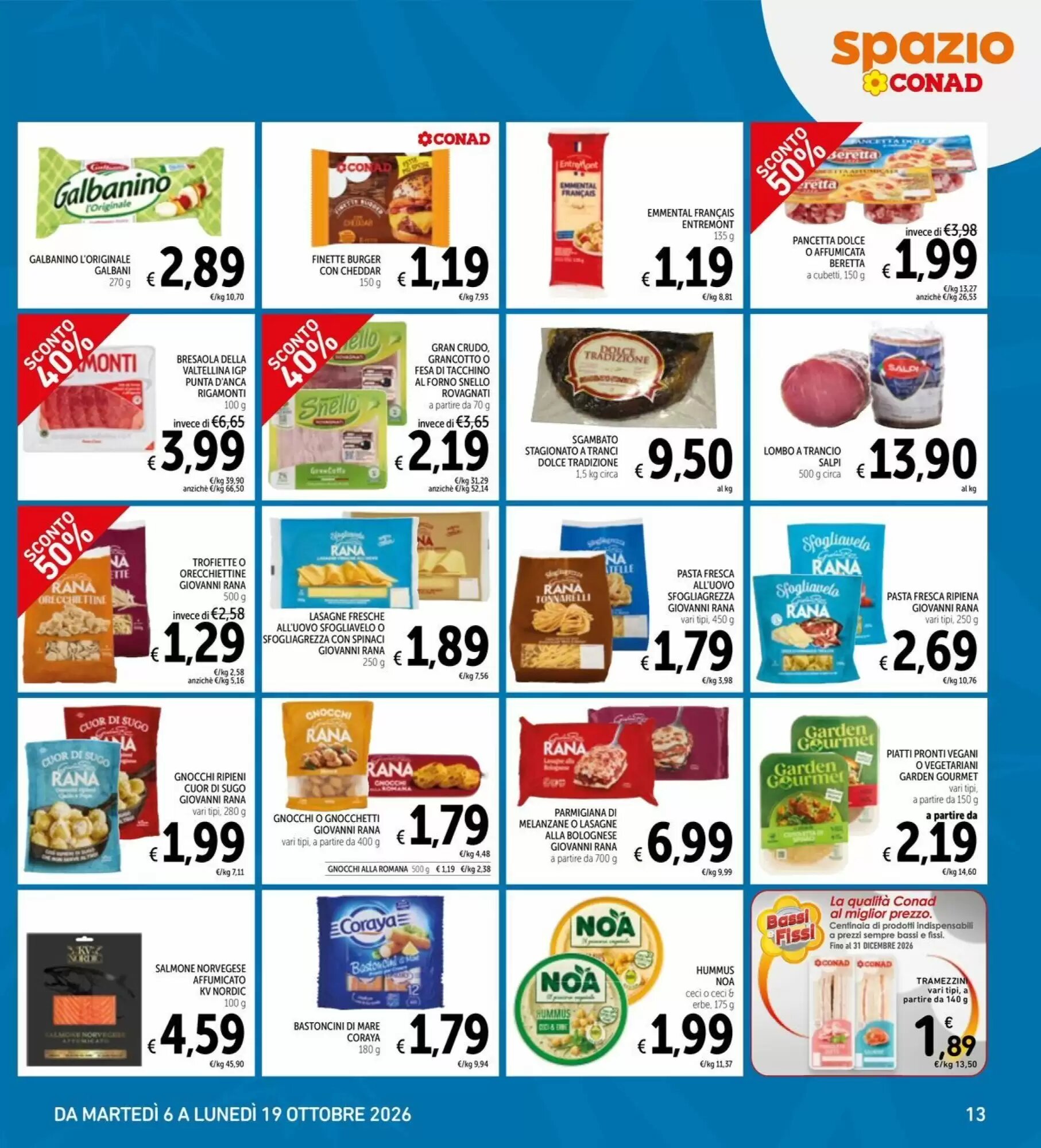 Volantino promozionale Spazio Conad  valide dal 06/10/2026 - Pagina 13.