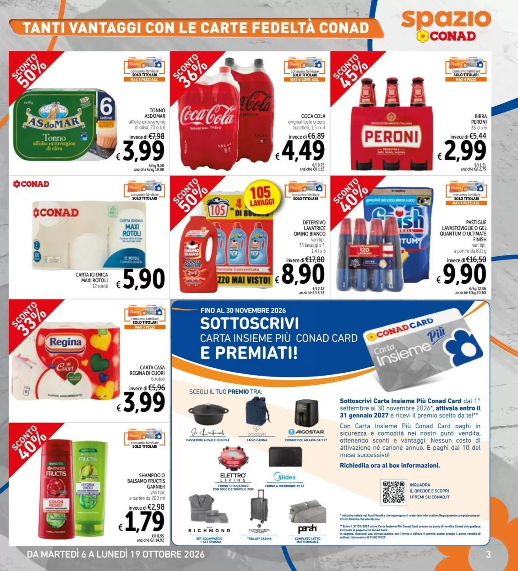 Volantino promozionale Spazio Conad  valide dal 06/10/2026 - Pagina 3.