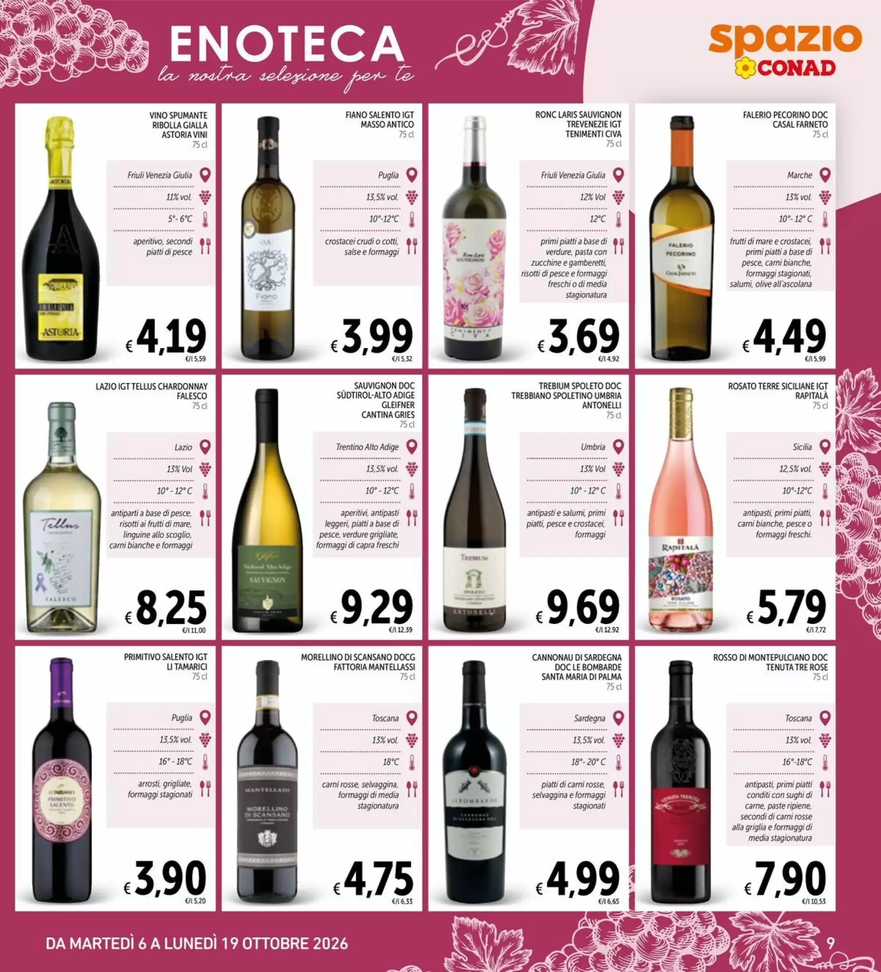 Volantino promozionale Spazio Conad  valide dal 06/10/2026 - Pagina 9.