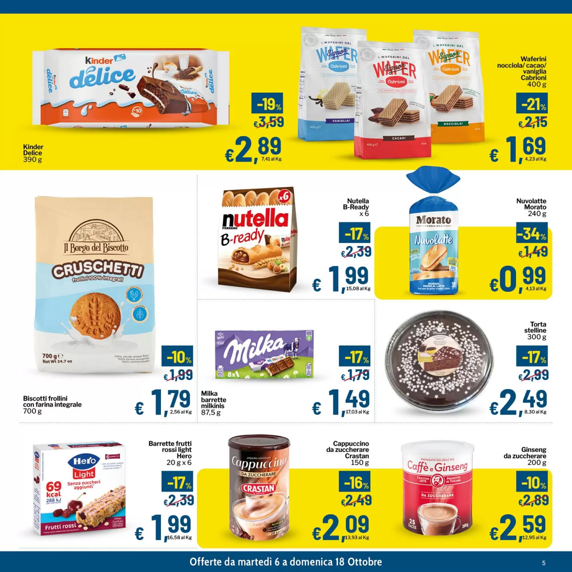 Volantino promozionale Qui Discount  valide dal 06/10/2026 - Pagina 5.