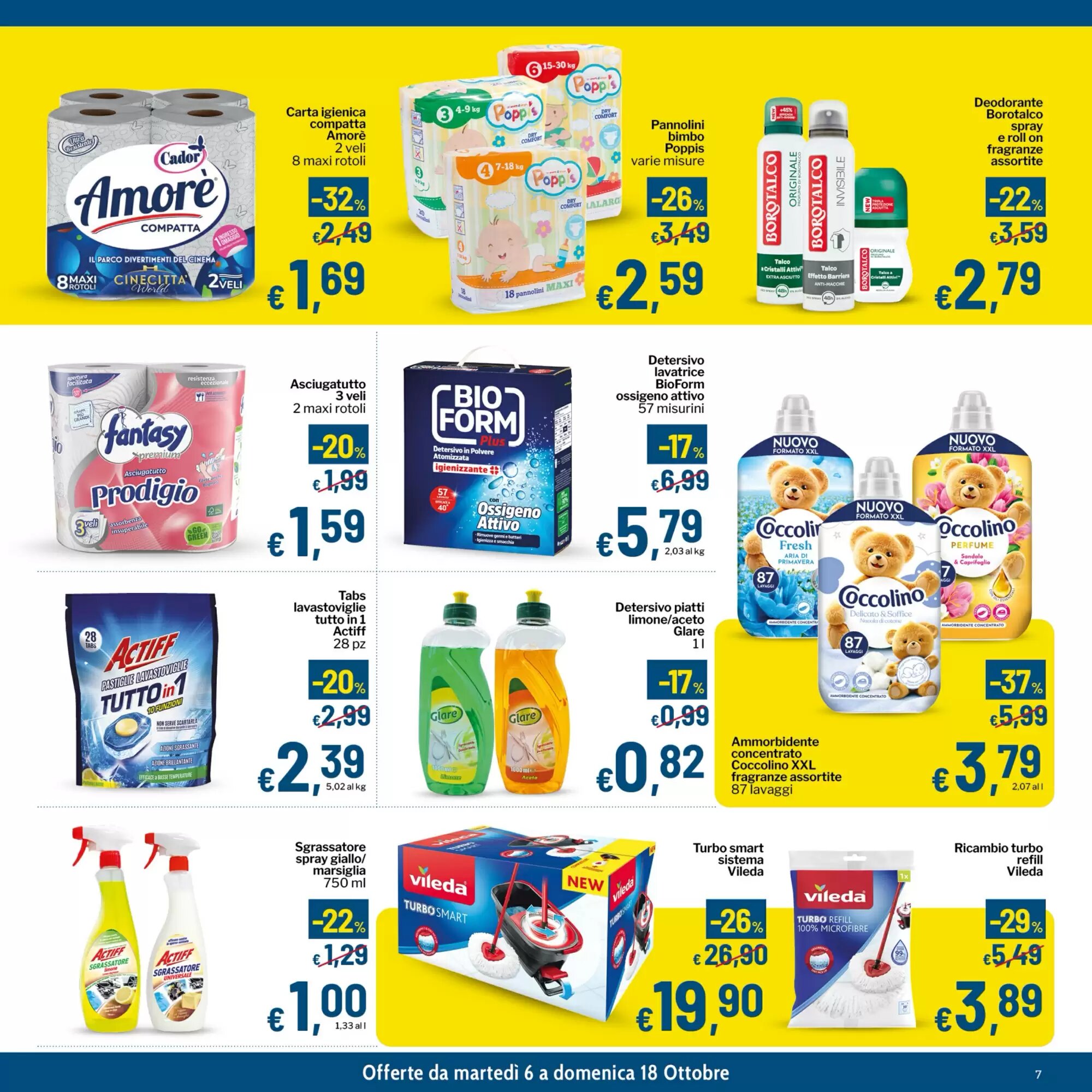 Volantino promozionale Qui Discount  valide dal 06/10/2026 - Pagina 7.