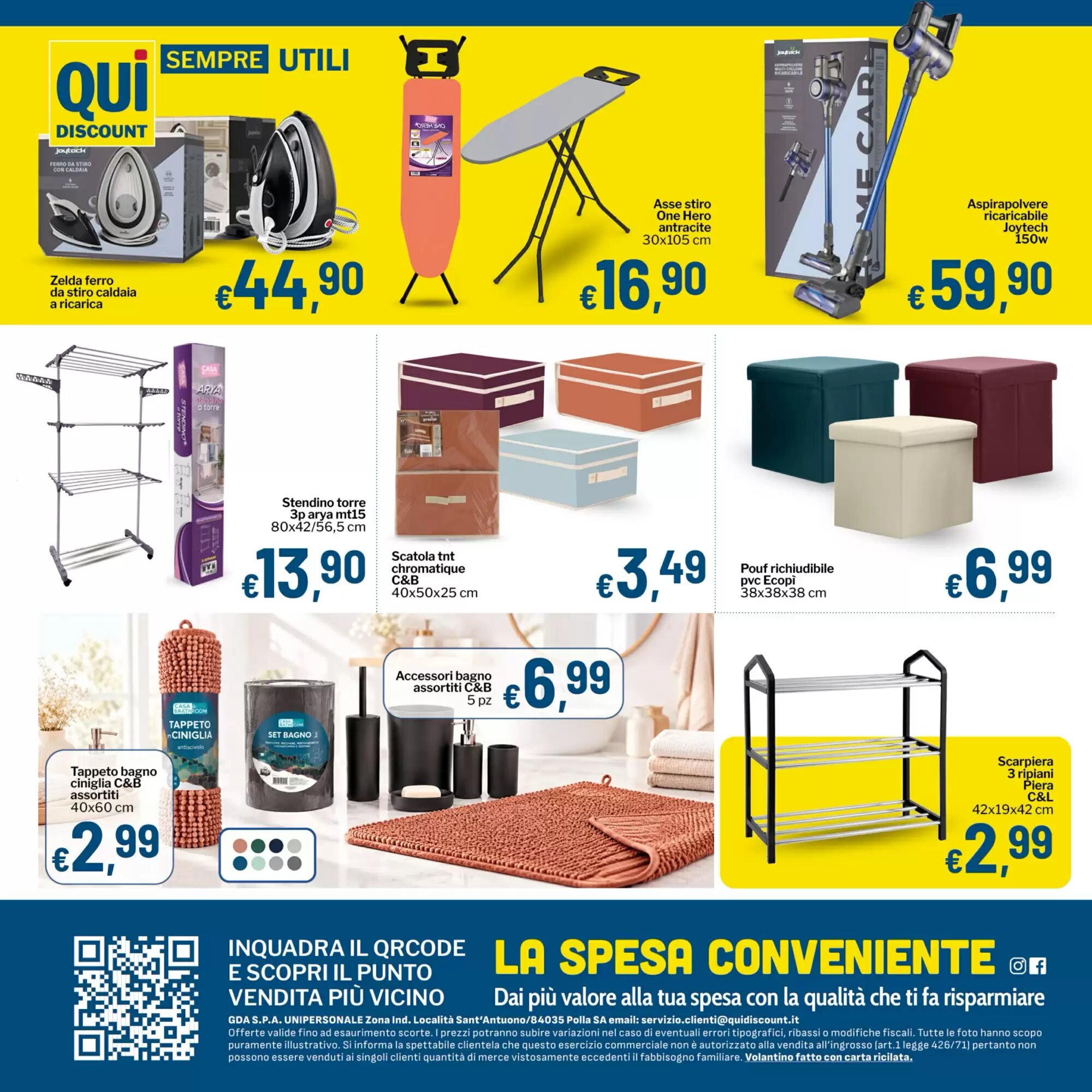 Volantino promozionale Qui Discount  valide dal 06/10/2026 - Pagina 8.