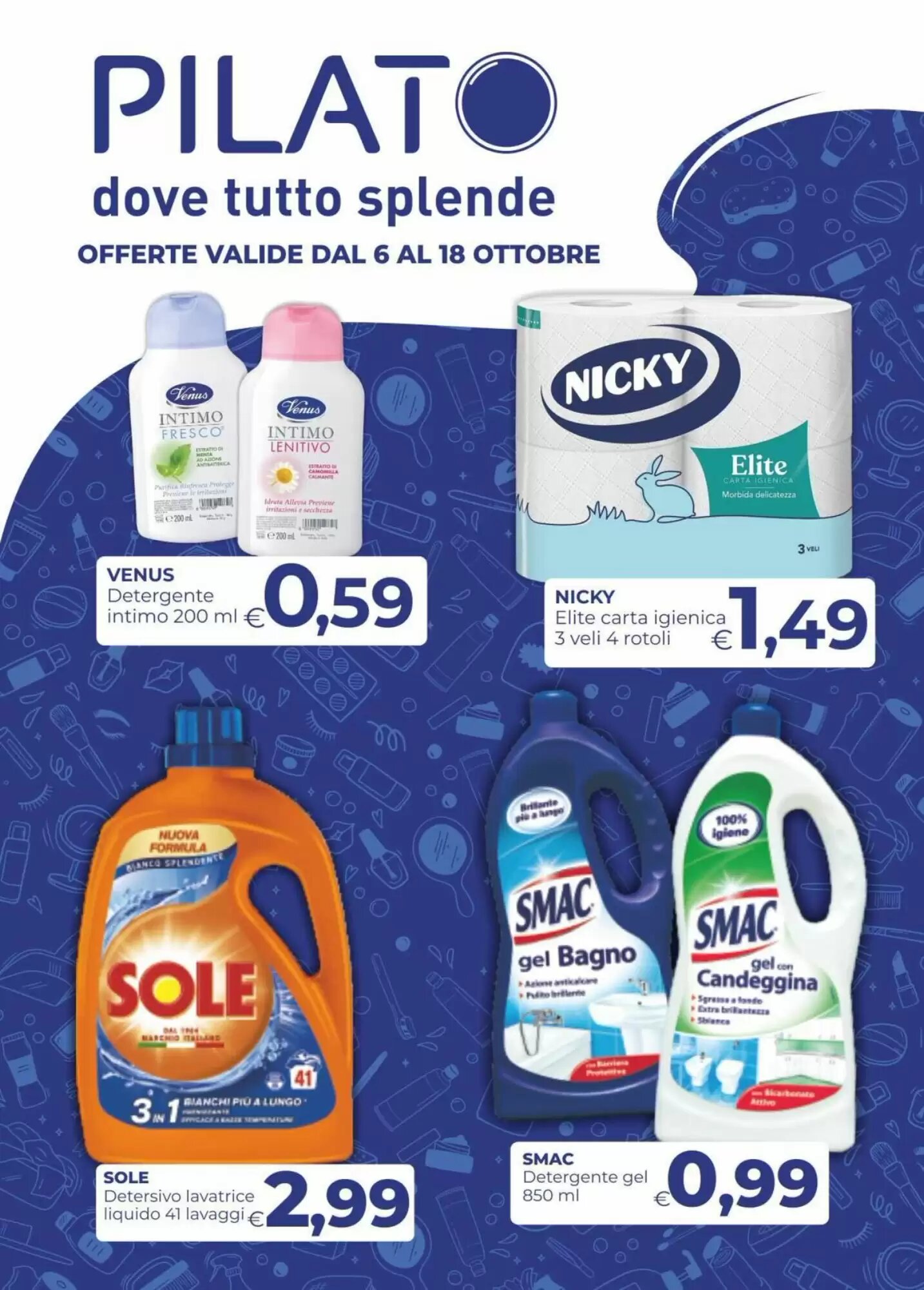 Volantino promozionale Pilato valide dal 06/10/2026 - Pagina 1.