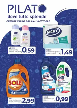 Volantino promozionale Pilato  valide dal 06/10/2026