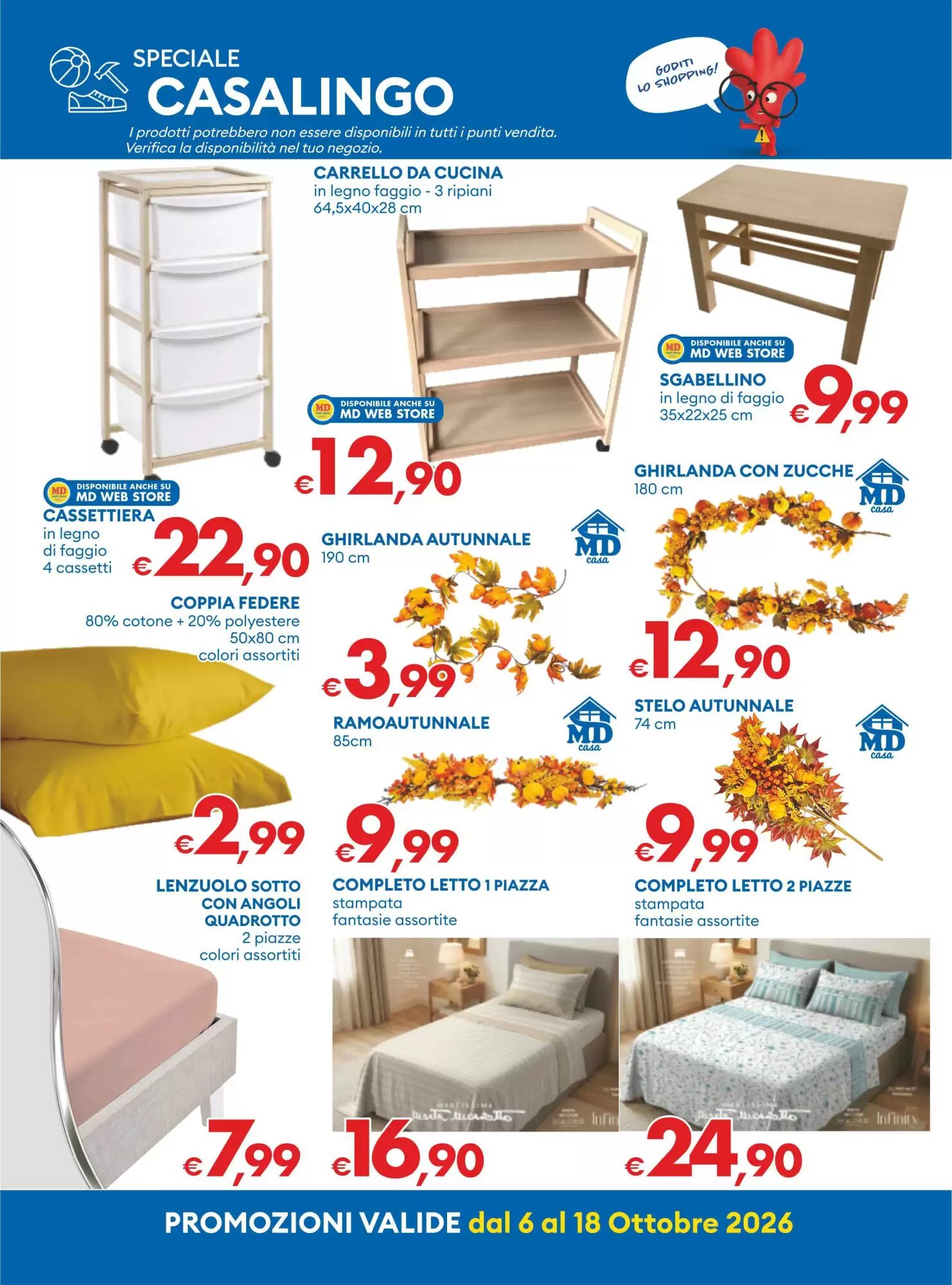 Volantino promozionale MD Discount  valide dal 06/10/2026 - Pagina 25.
