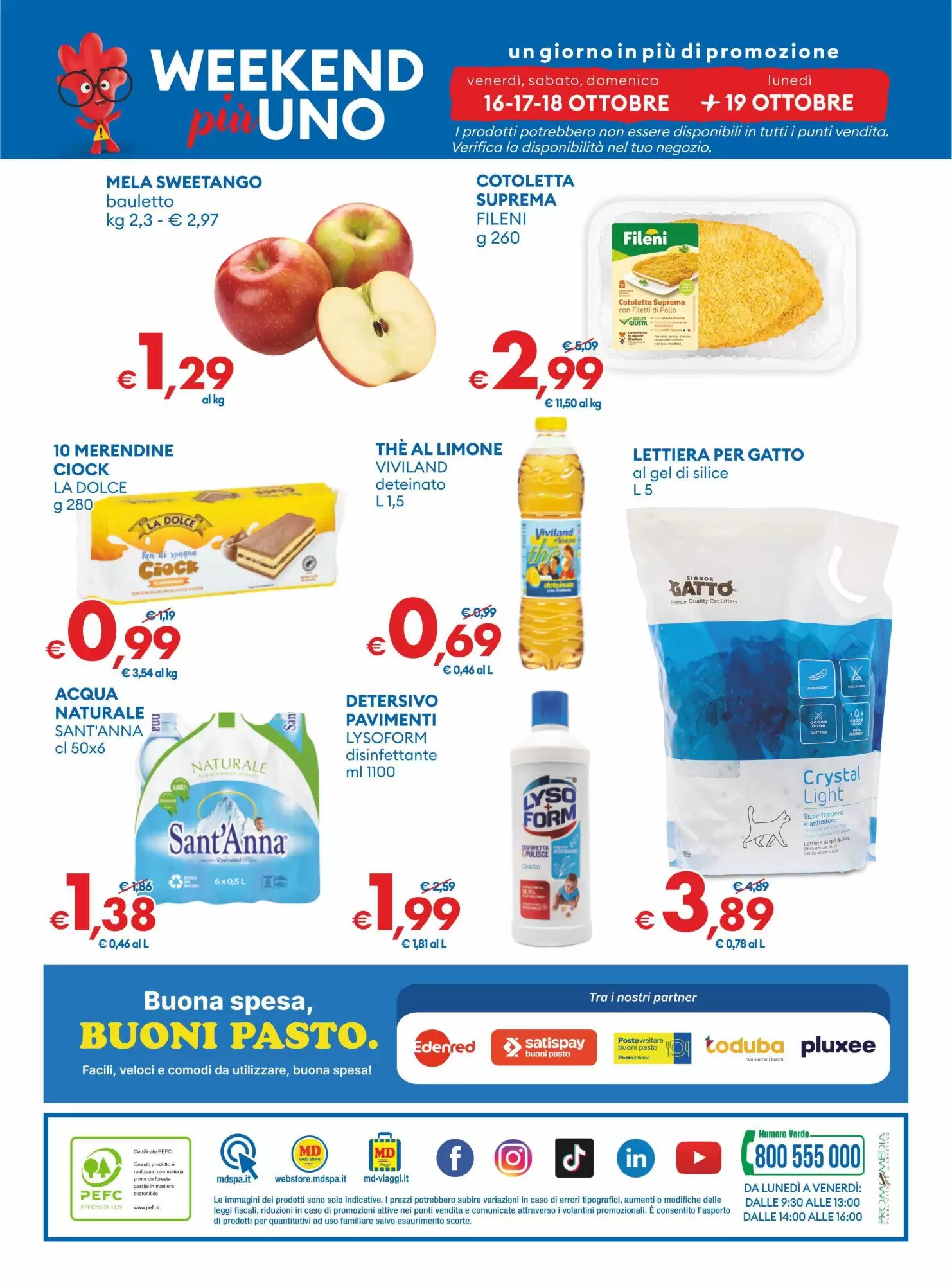 Volantino promozionale MD Discount  valide dal 06/10/2026 - Pagina 32.