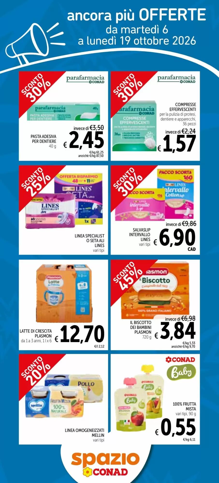Volantino promozionale Spazio Conad  valide dal 06/10/2026 - Pagina 3.