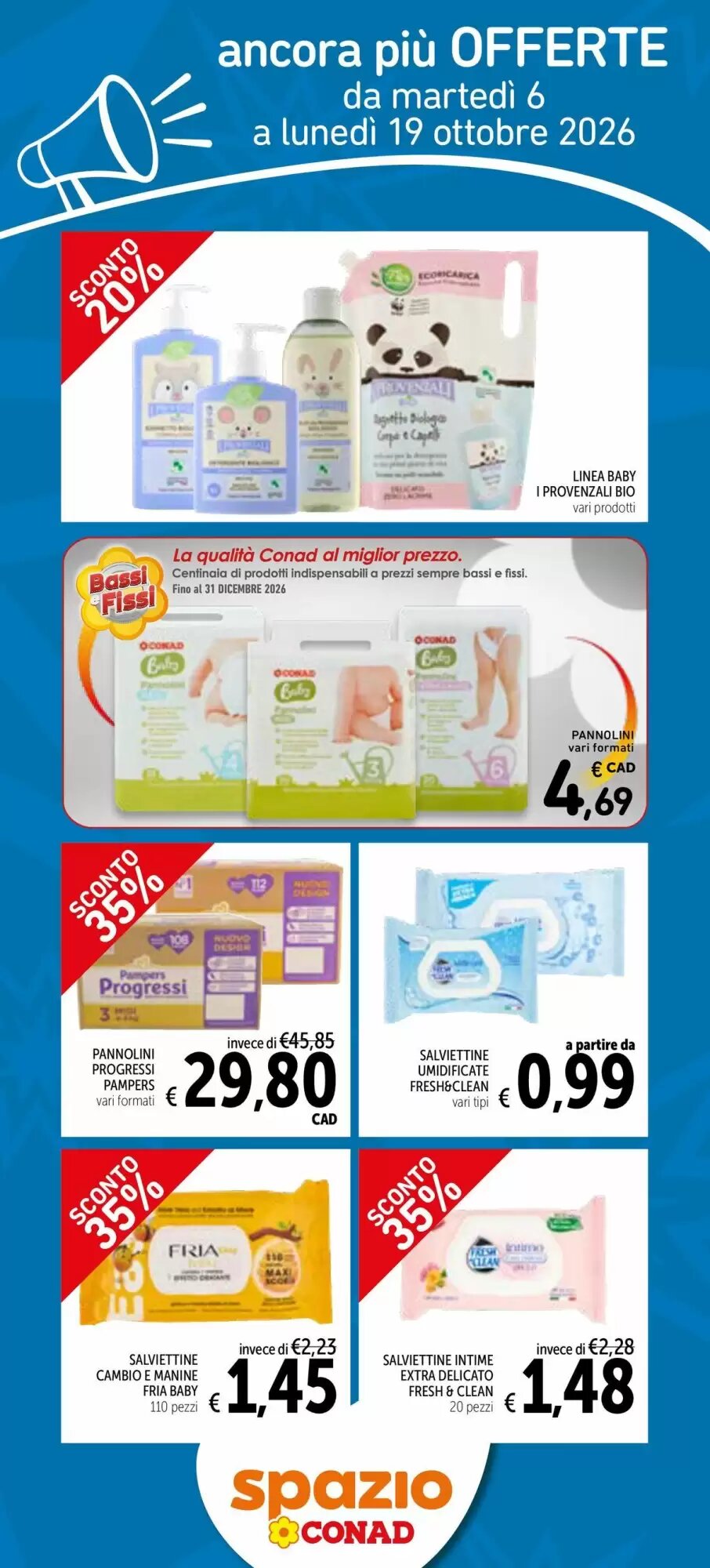 Volantino promozionale Spazio Conad  valide dal 06/10/2026 - Pagina 4.