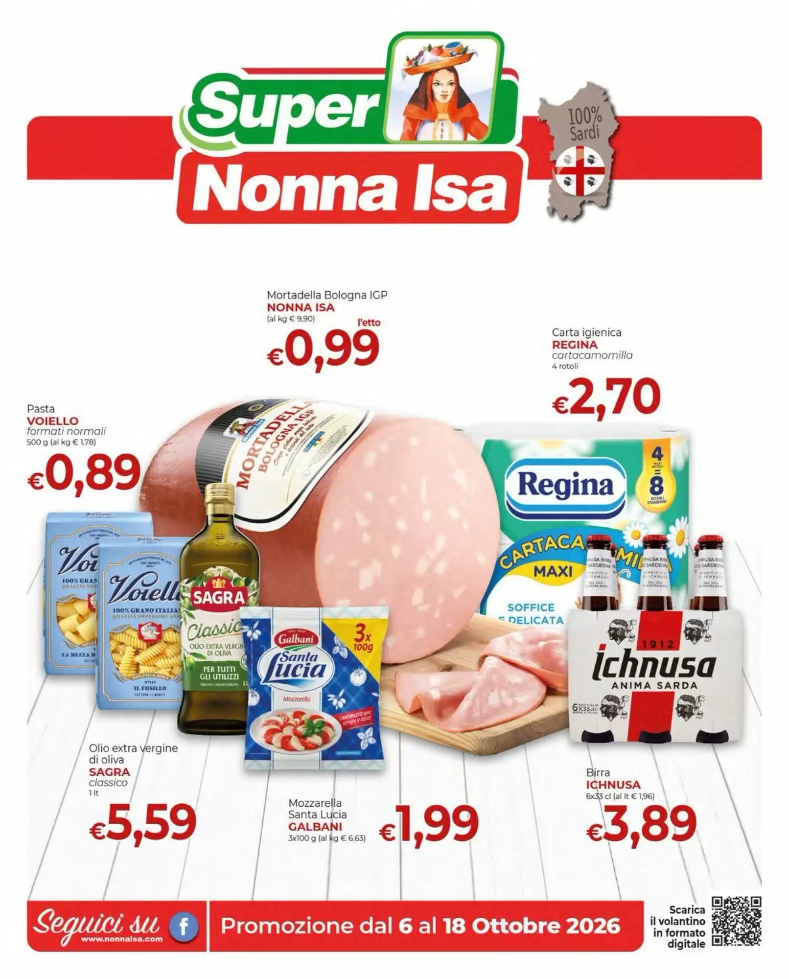 Volantino promozionale Maxi Nonna Isa  valide dal 06/10/2026 - Pagina 1.