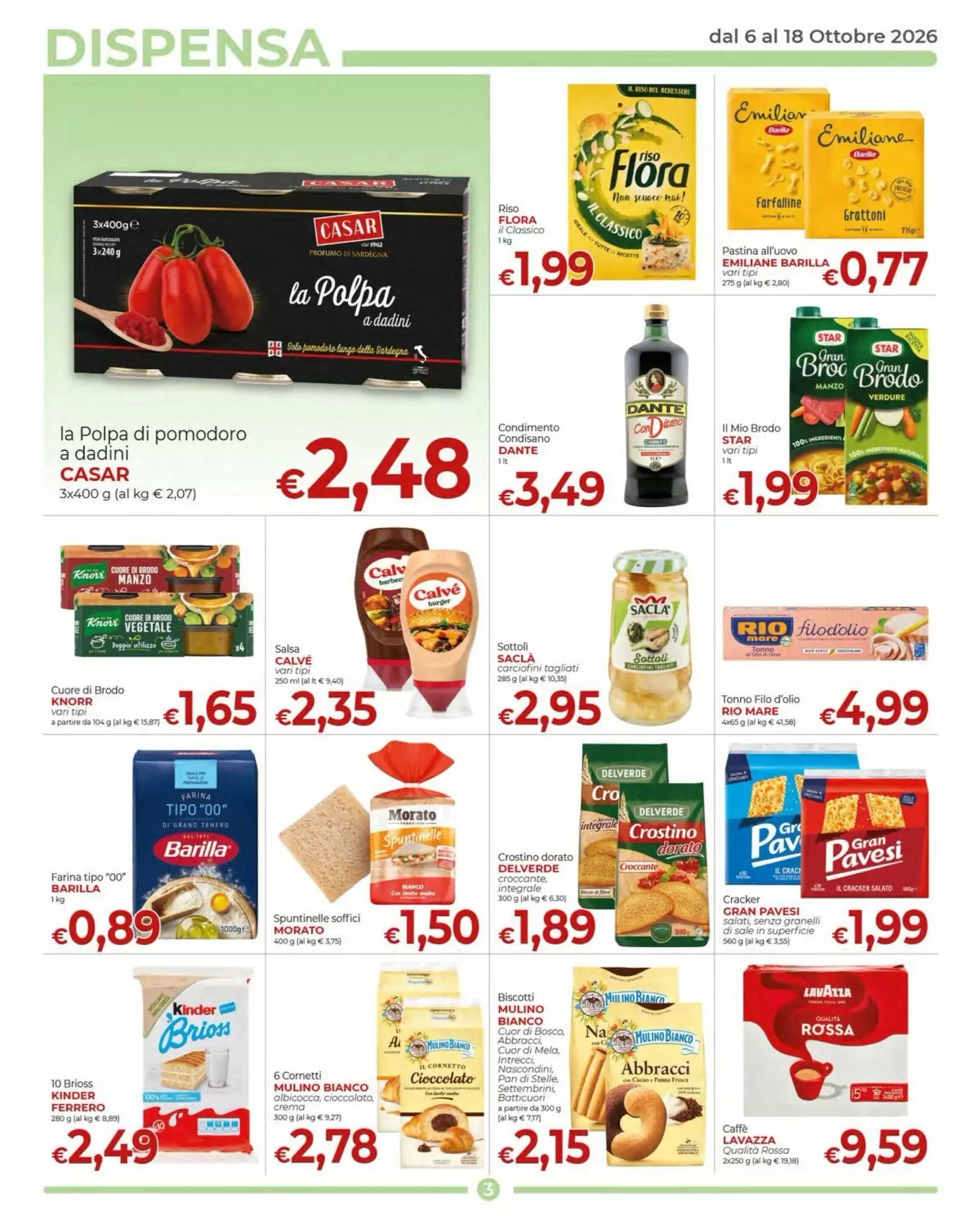 Volantino promozionale Maxi Nonna Isa  valide dal 06/10/2026 - Pagina 3.