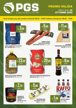 Volantino promozionale PGS Cash&Carry  valide dal 06/10/2026