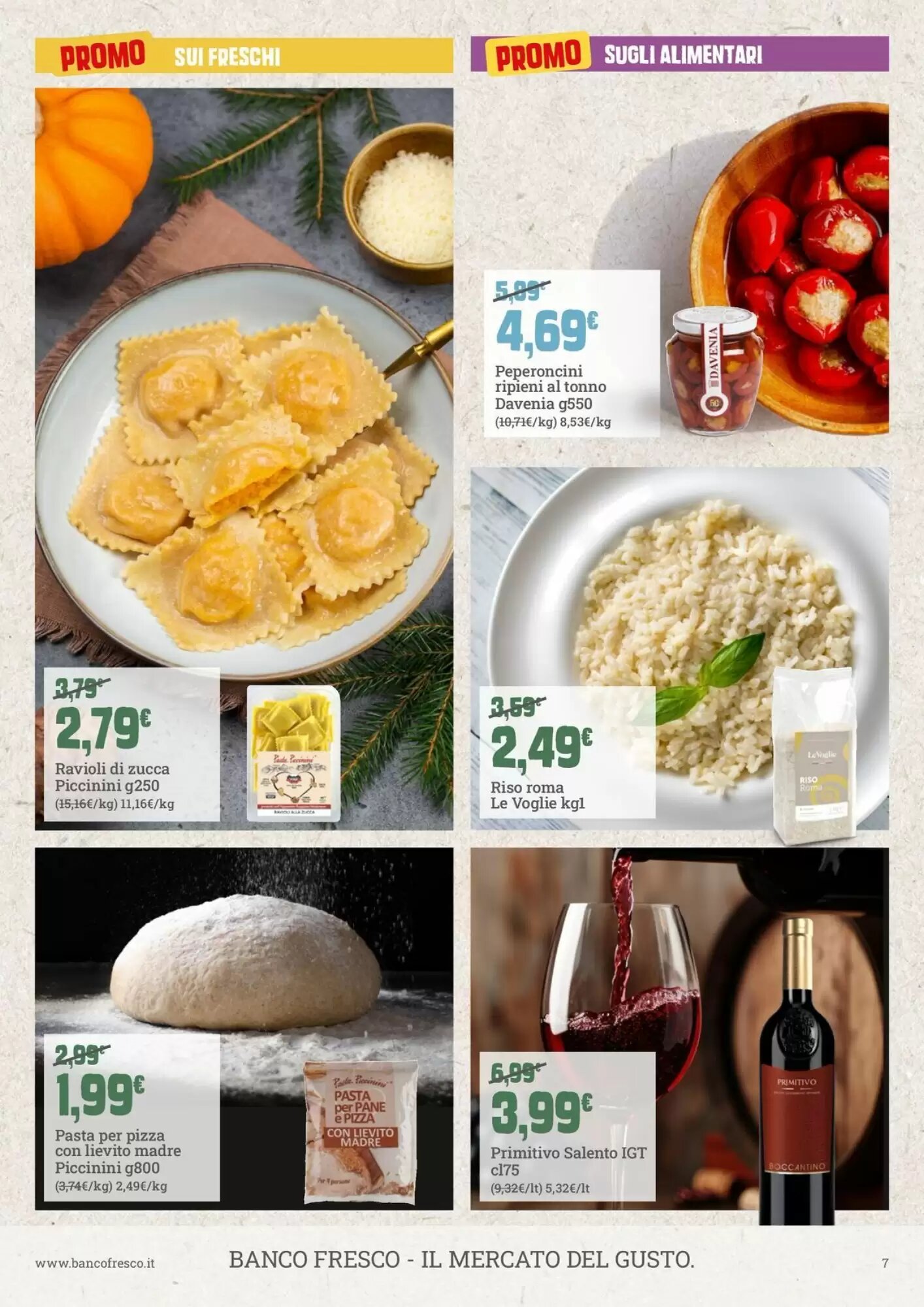 Volantino promozionale Banco Fresco  valide dal 06/10/2026 - Pagina 7.