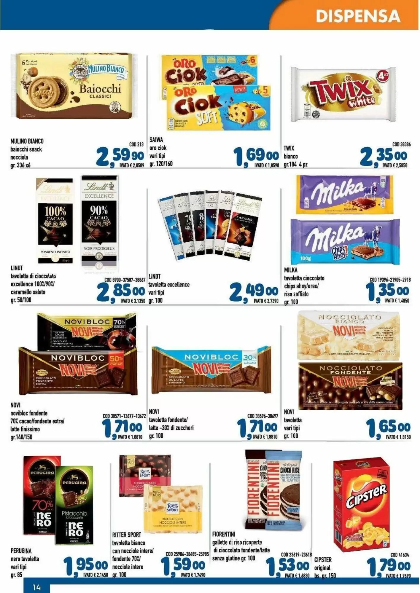 Volantino promozionale Del Prete Distribuzioni  valide dal 06/10/2026 - Pagina 14.