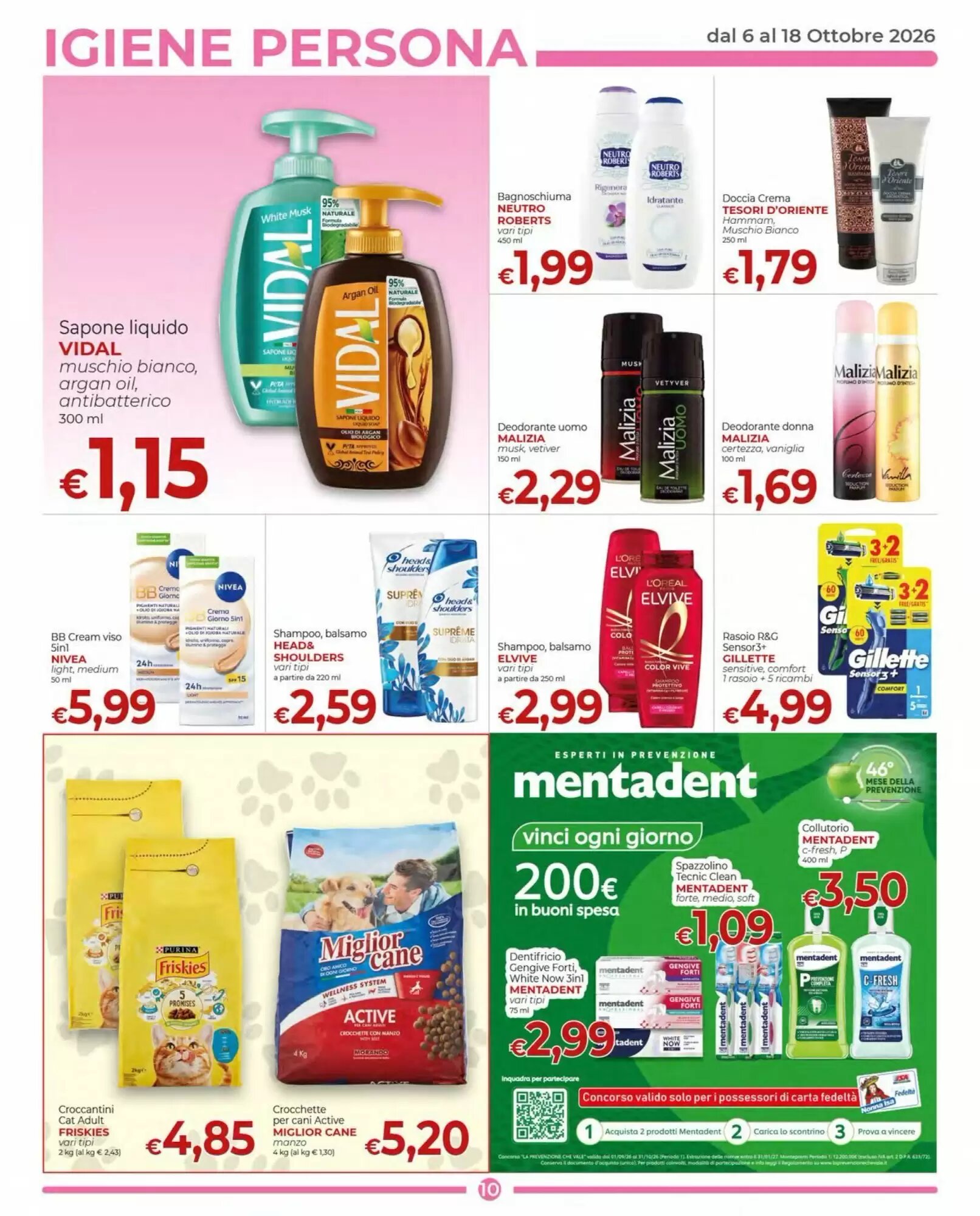 Volantino promozionale Supermercati Nonna Isa  valide dal 06/10/2026 - Pagina 10.