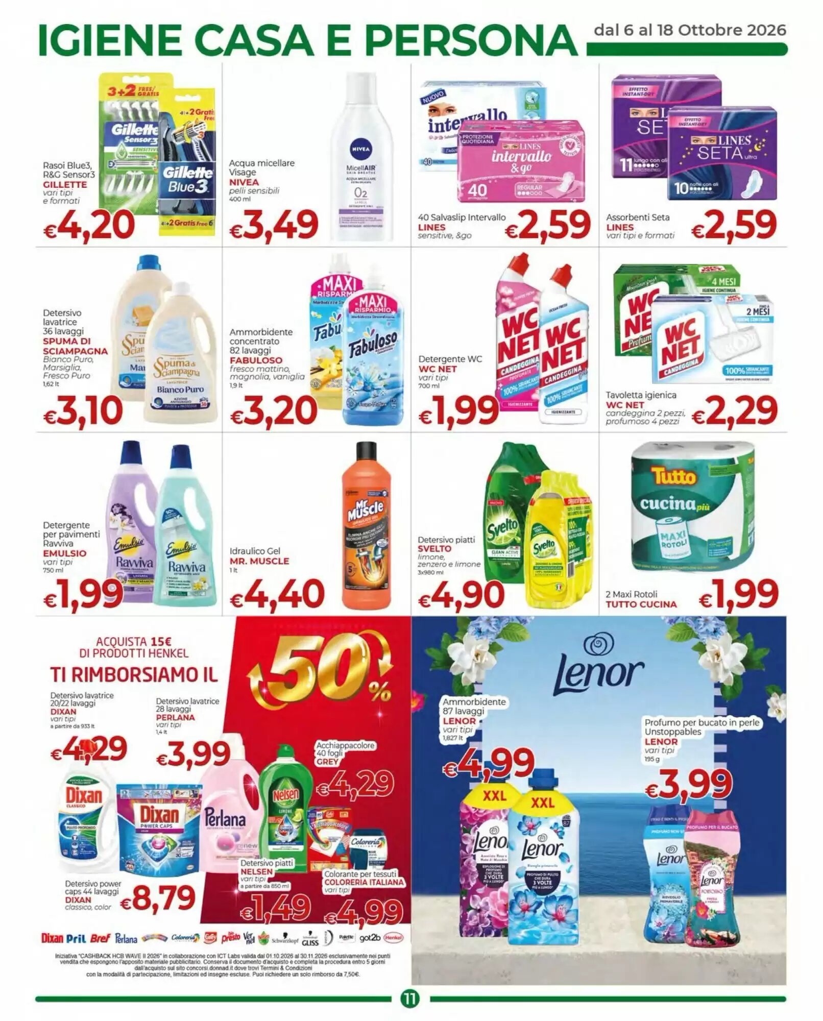 Volantino promozionale Supermercati Nonna Isa  valide dal 06/10/2026 - Pagina 11.