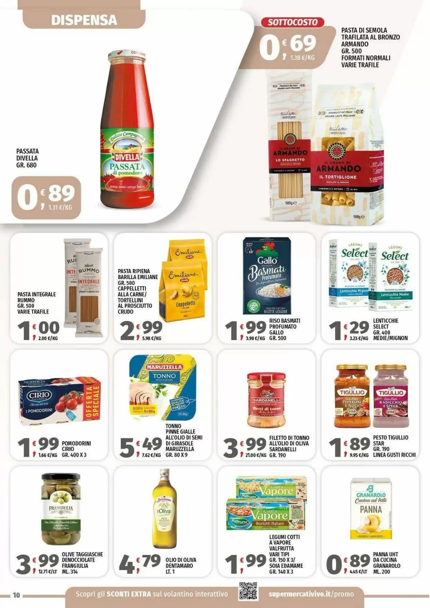 Volantino promozionale Vivo Supermercati  valide dal 06/10/2026 - Pagina 10.