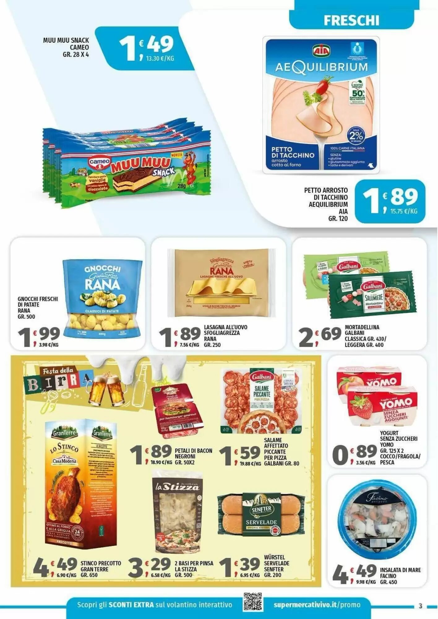 Volantino promozionale Vivo Supermercati  valide dal 06/10/2026 - Pagina 3.