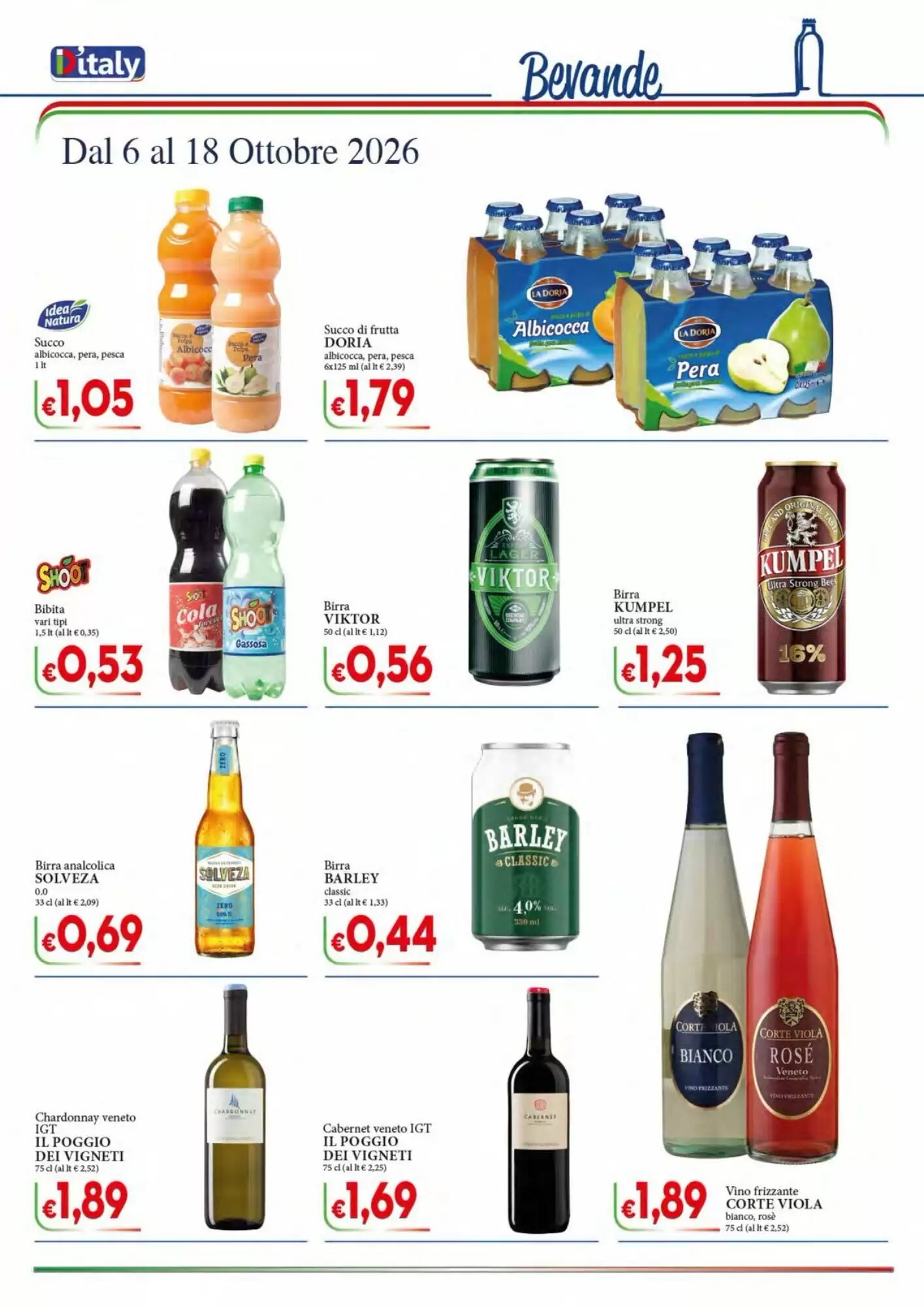 Volantino promozionale D'Italy  valide dal 06/10/2026 - Pagina 10.