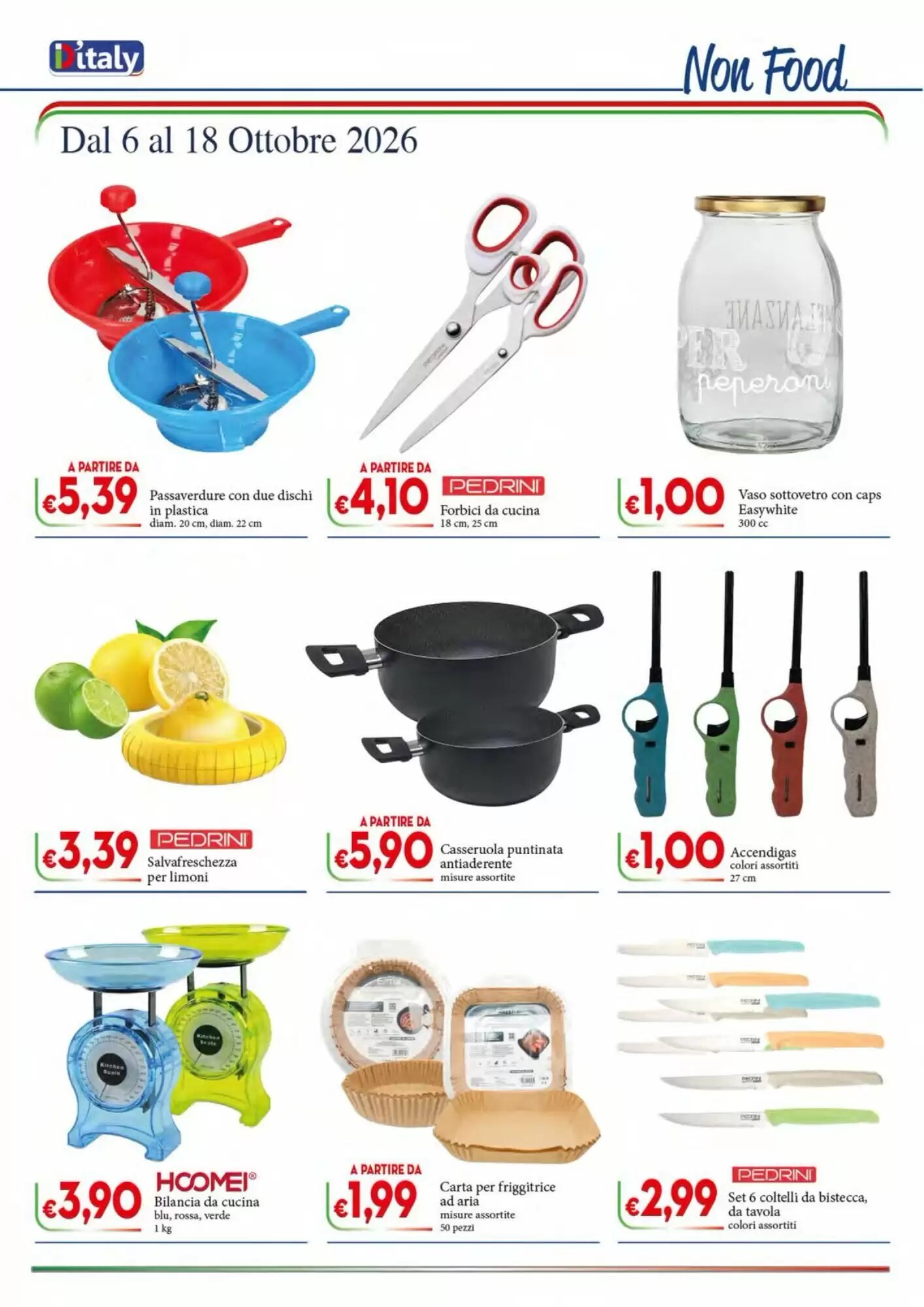 Volantino promozionale D'Italy  valide dal 06/10/2026 - Pagina 12.