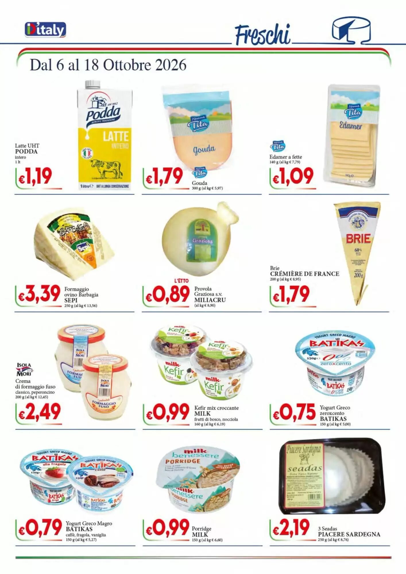 Volantino promozionale D'Italy  valide dal 06/10/2026 - Pagina 2.