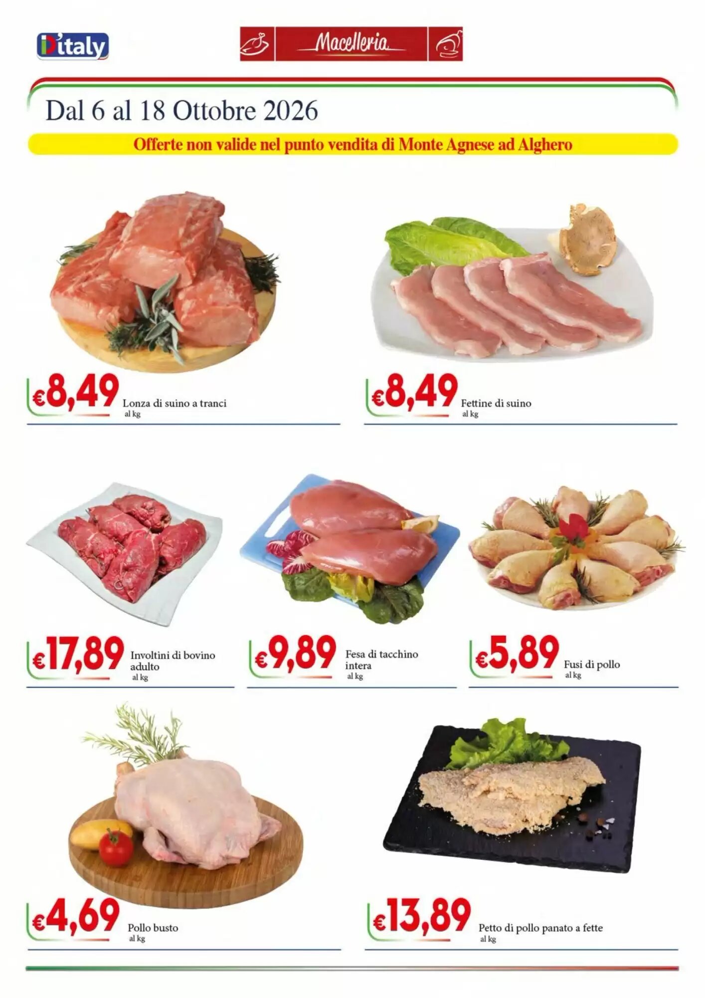 Volantino promozionale D'Italy  valide dal 06/10/2026 - Pagina 4.