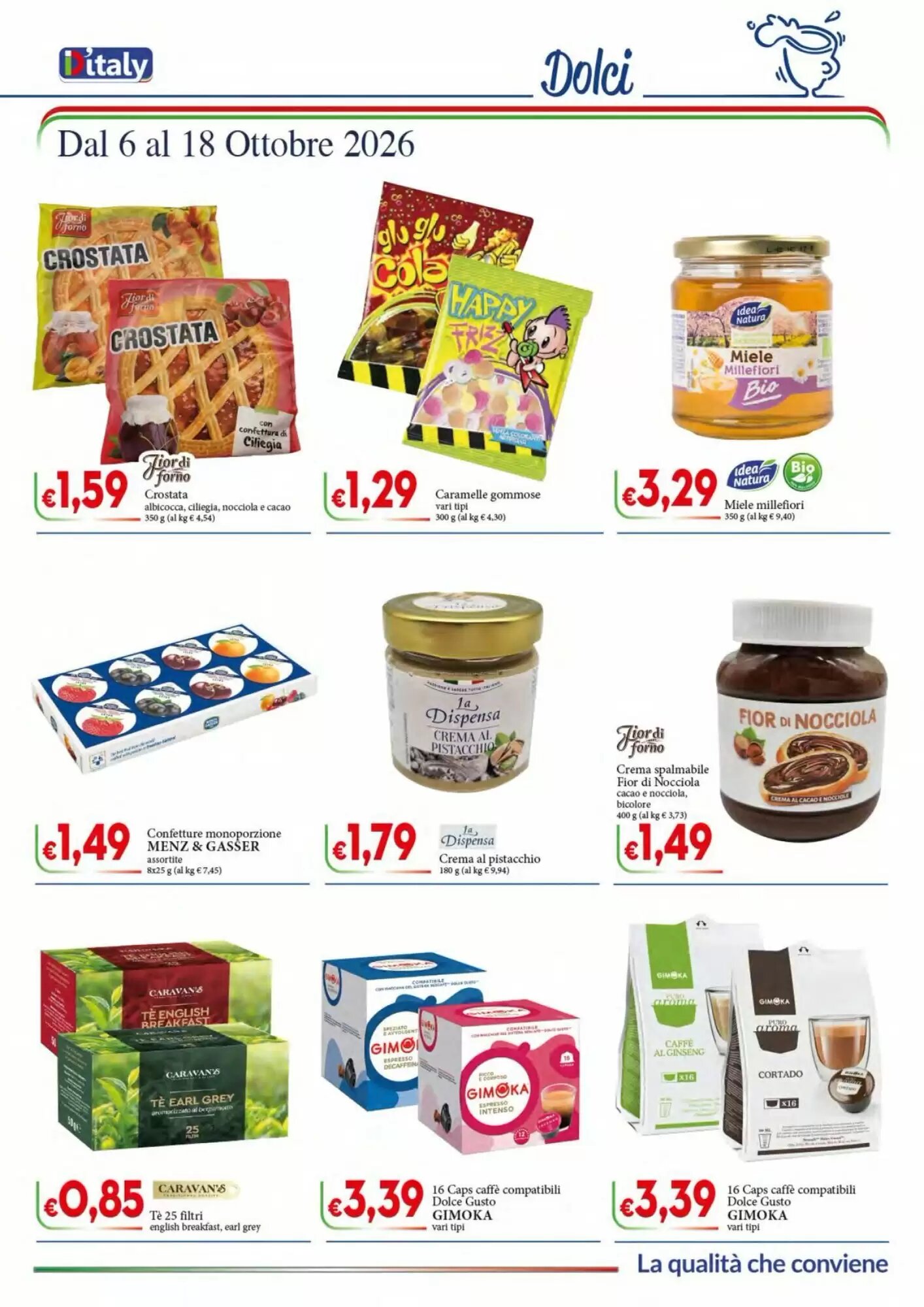 Volantino promozionale D'Italy  valide dal 06/10/2026 - Pagina 7.