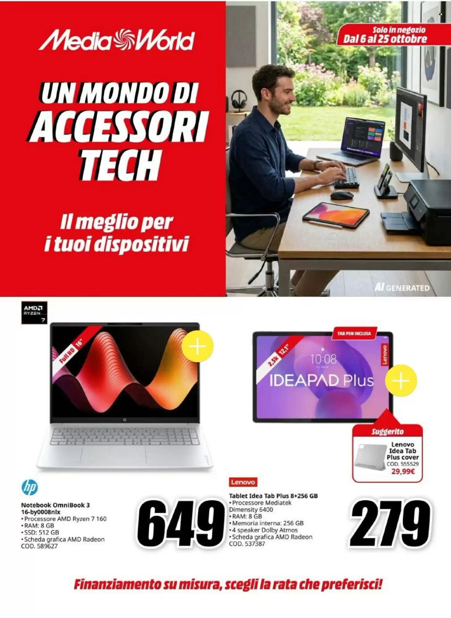 Volantino promozionale MediaWorld  valide dal 06/10/2026 - Pagina 1.