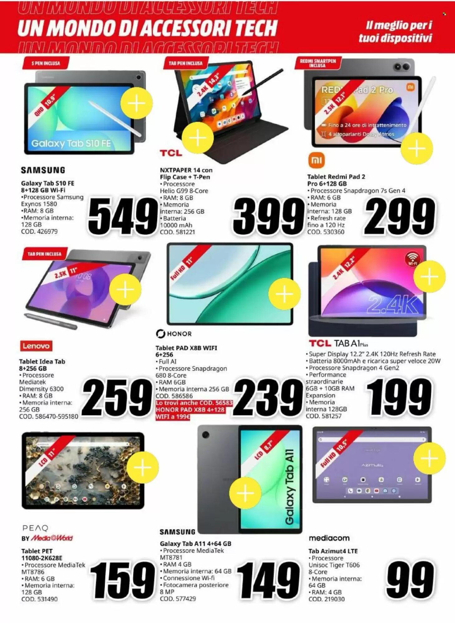 Volantino promozionale MediaWorld  valide dal 06/10/2026 - Pagina 10.