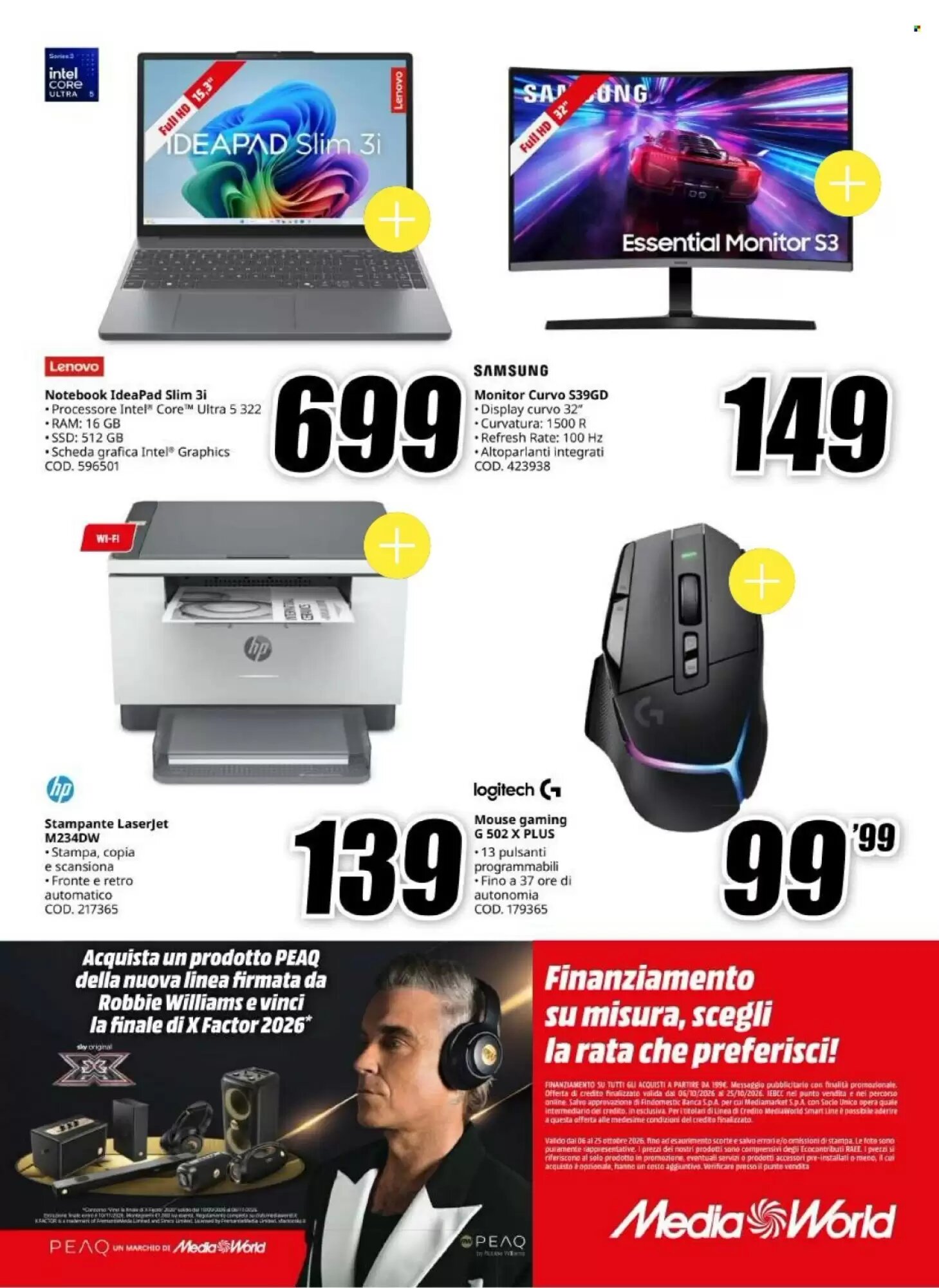 Volantino promozionale MediaWorld  valide dal 06/10/2026 - Pagina 16.