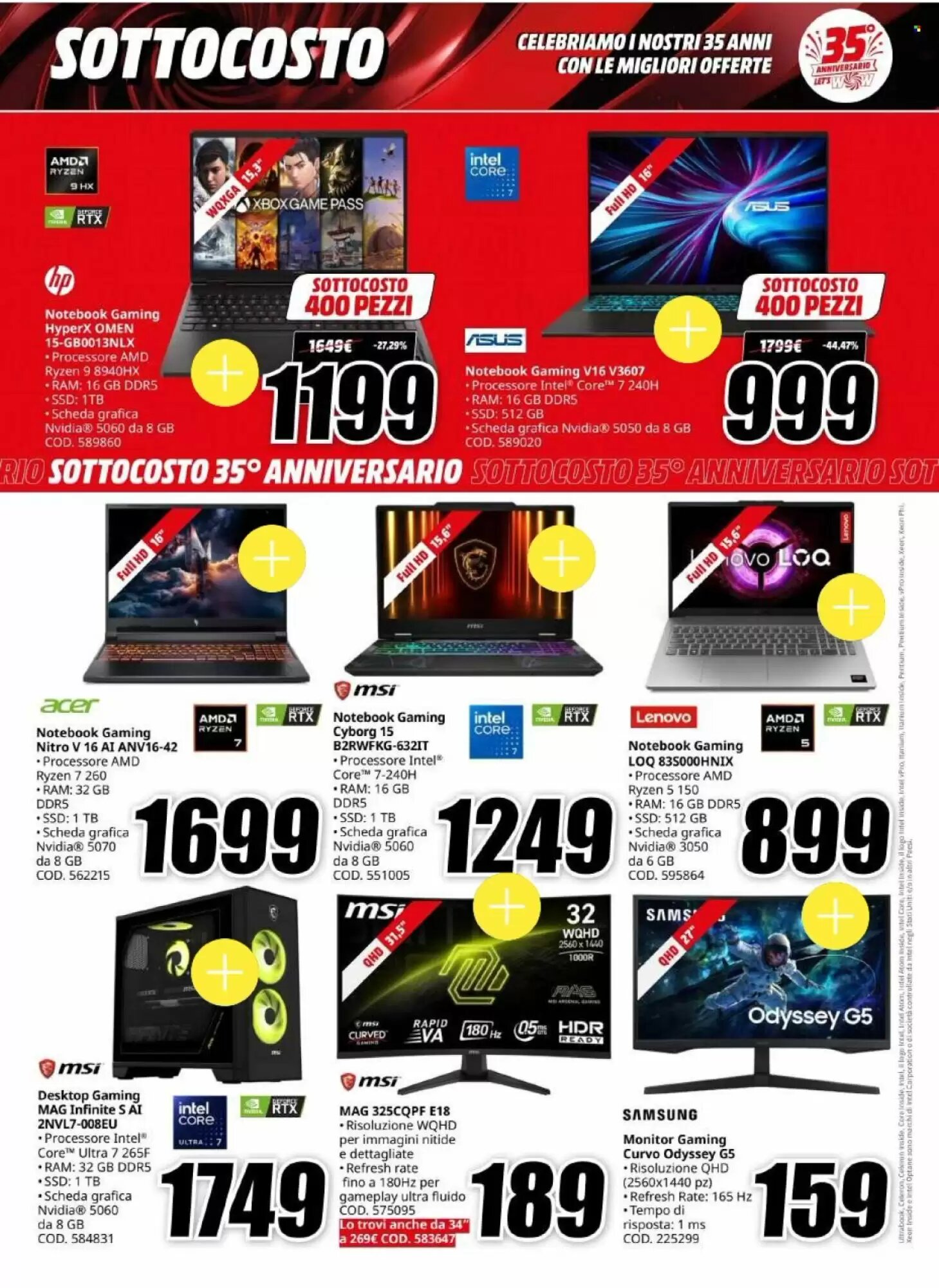 Volantino promozionale MediaWorld  valide dal 06/10/2026 - Pagina 16.
