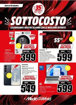 Volantino promozionale MediaWorld  valide dal 06/10/2026