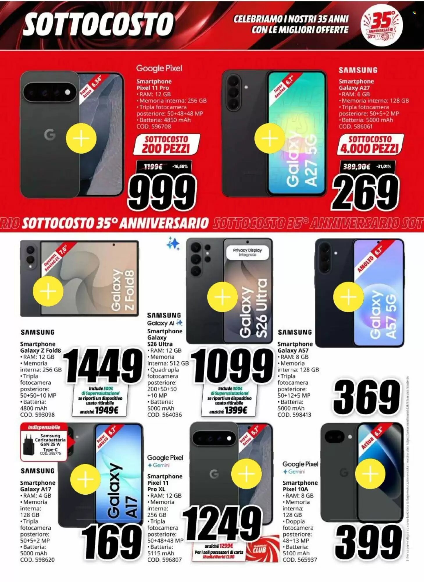 Volantino promozionale MediaWorld  valide dal 06/10/2026 - Pagina 3.