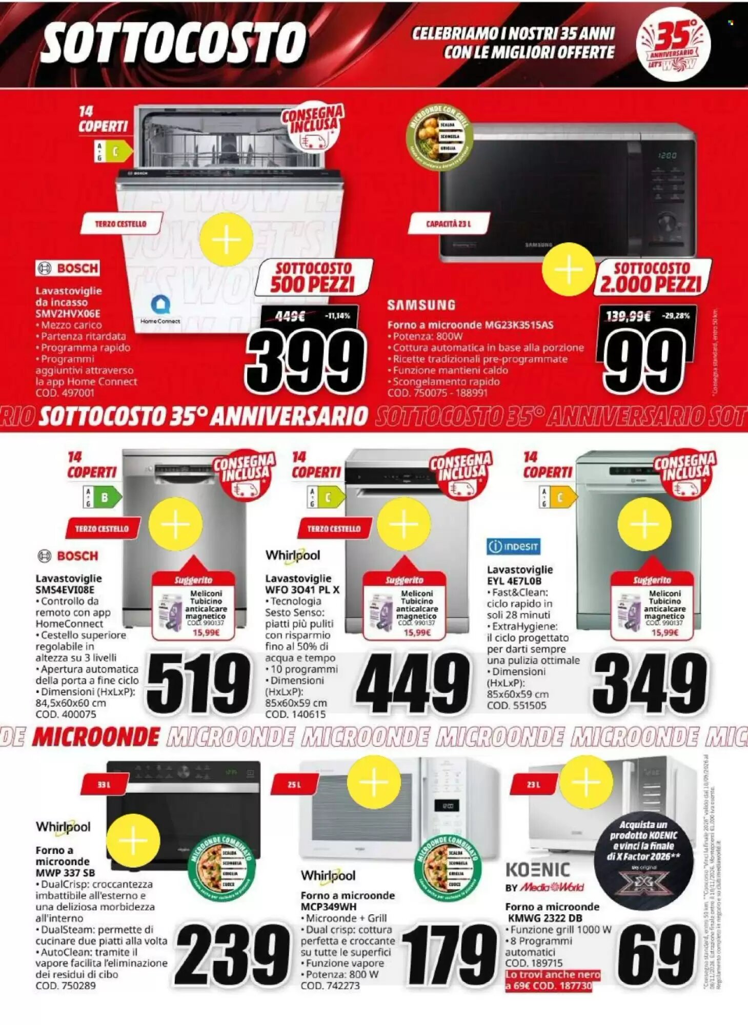 Volantino promozionale MediaWorld  valide dal 06/10/2026 - Pagina 36.
