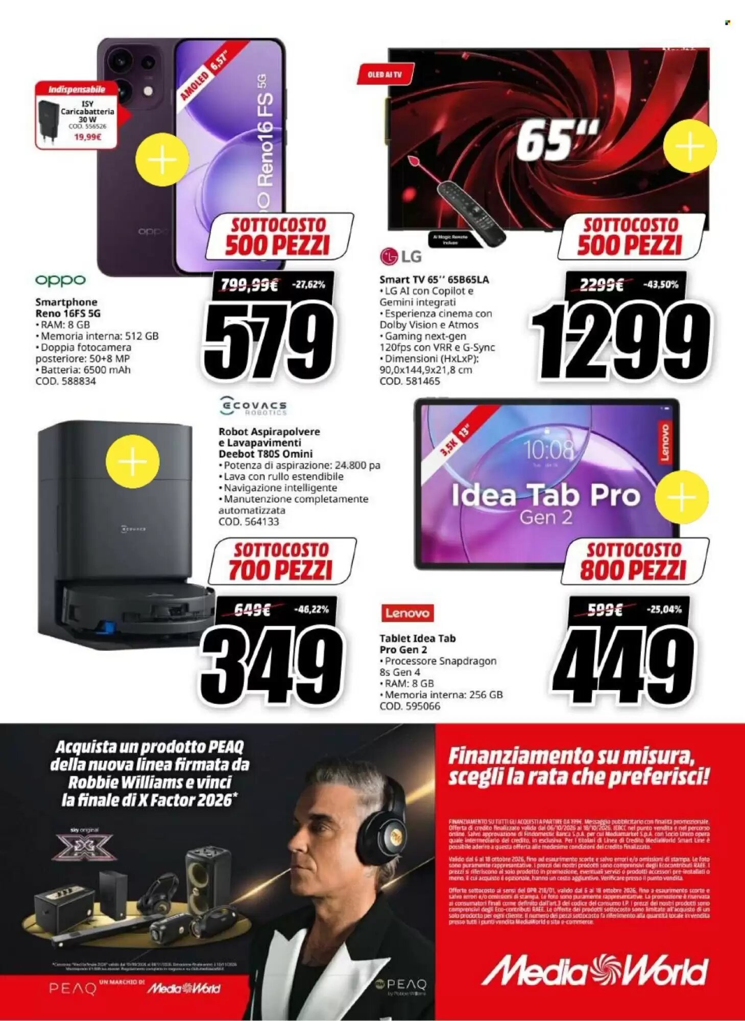 Volantino promozionale MediaWorld  valide dal 06/10/2026 - Pagina 45.