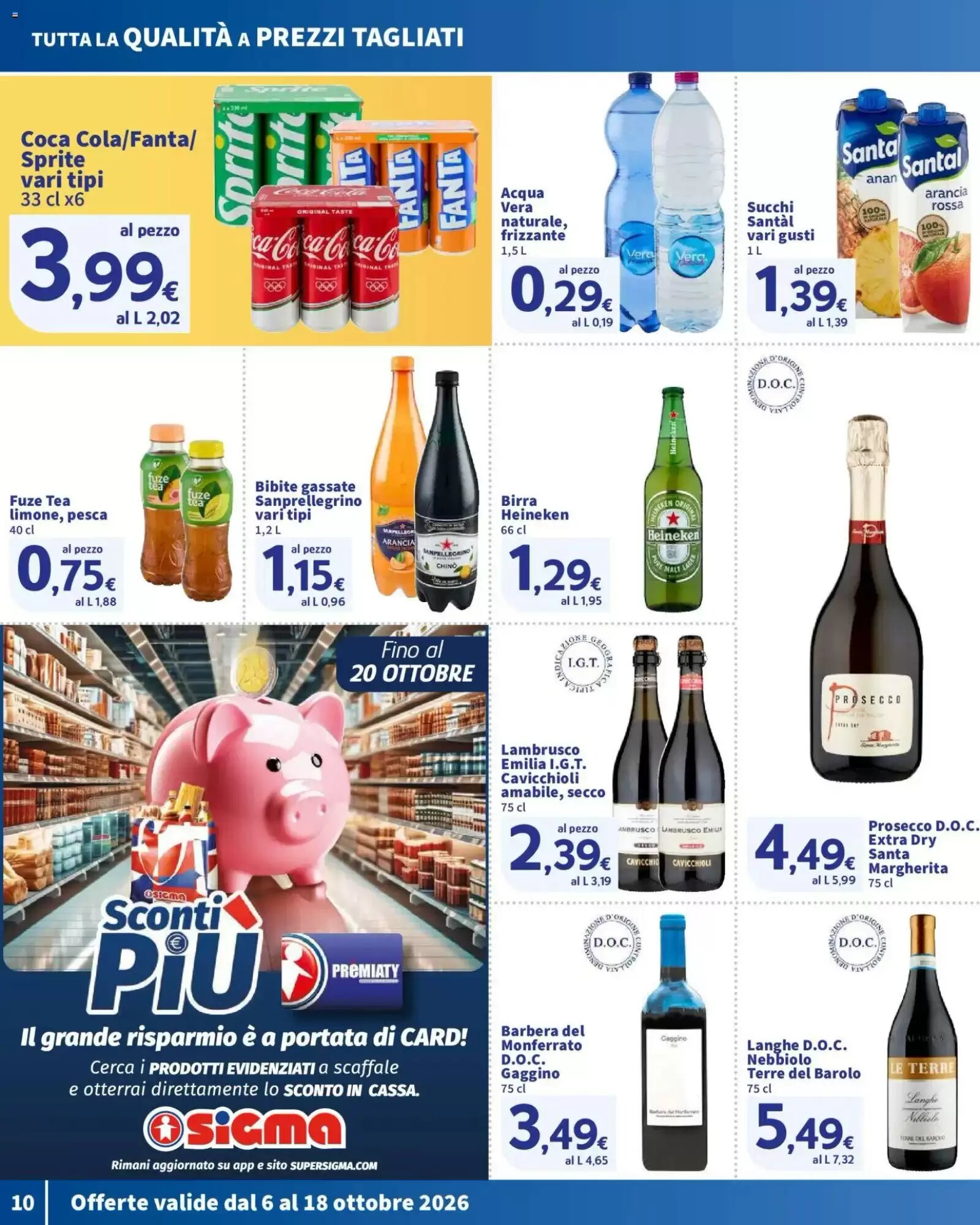 Volantino promozionale Ok Sigma  valide dal 06/10/2026 - Pagina 10.