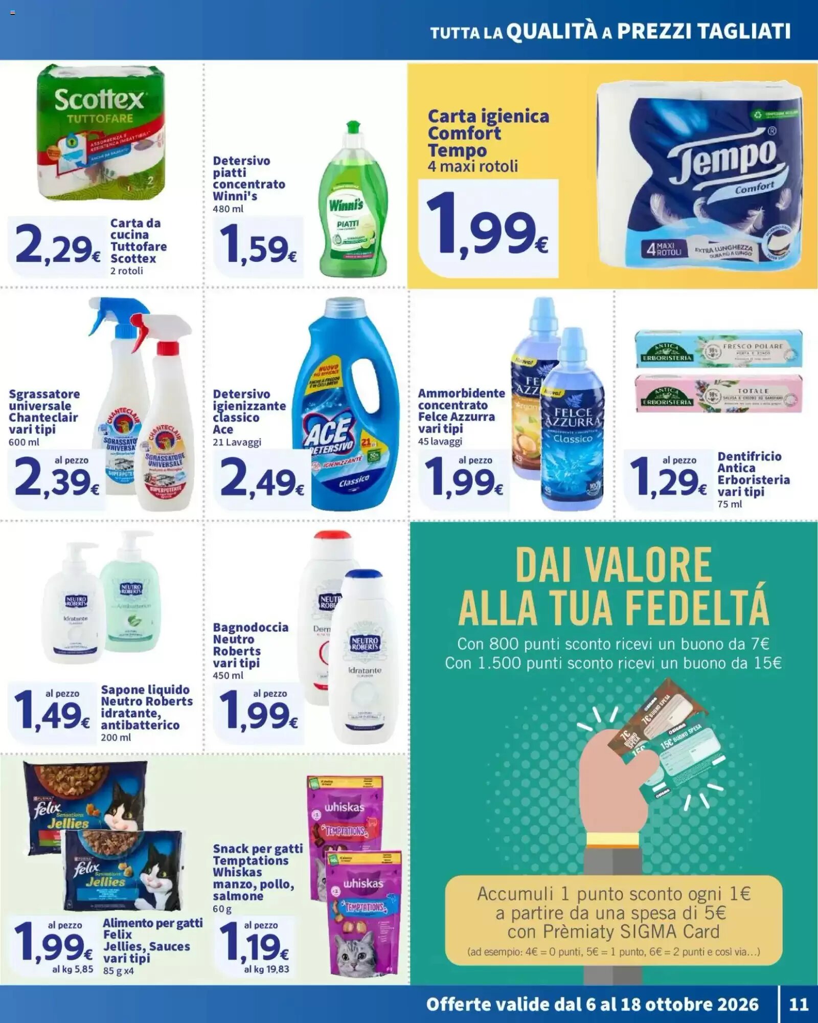 Volantino promozionale Ok Sigma  valide dal 06/10/2026 - Pagina 11.