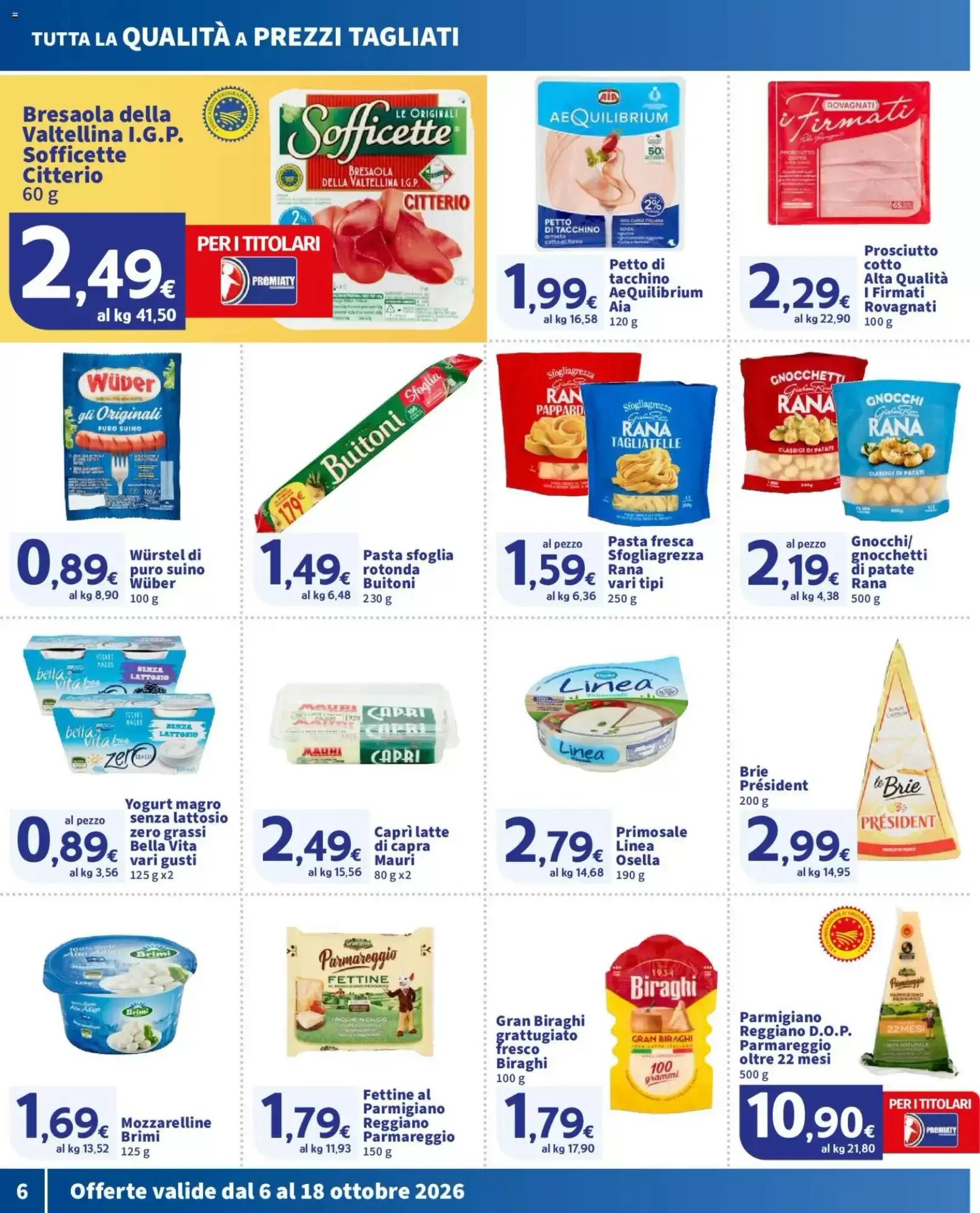 Volantino promozionale Ok Sigma  valide dal 06/10/2026 - Pagina 6.