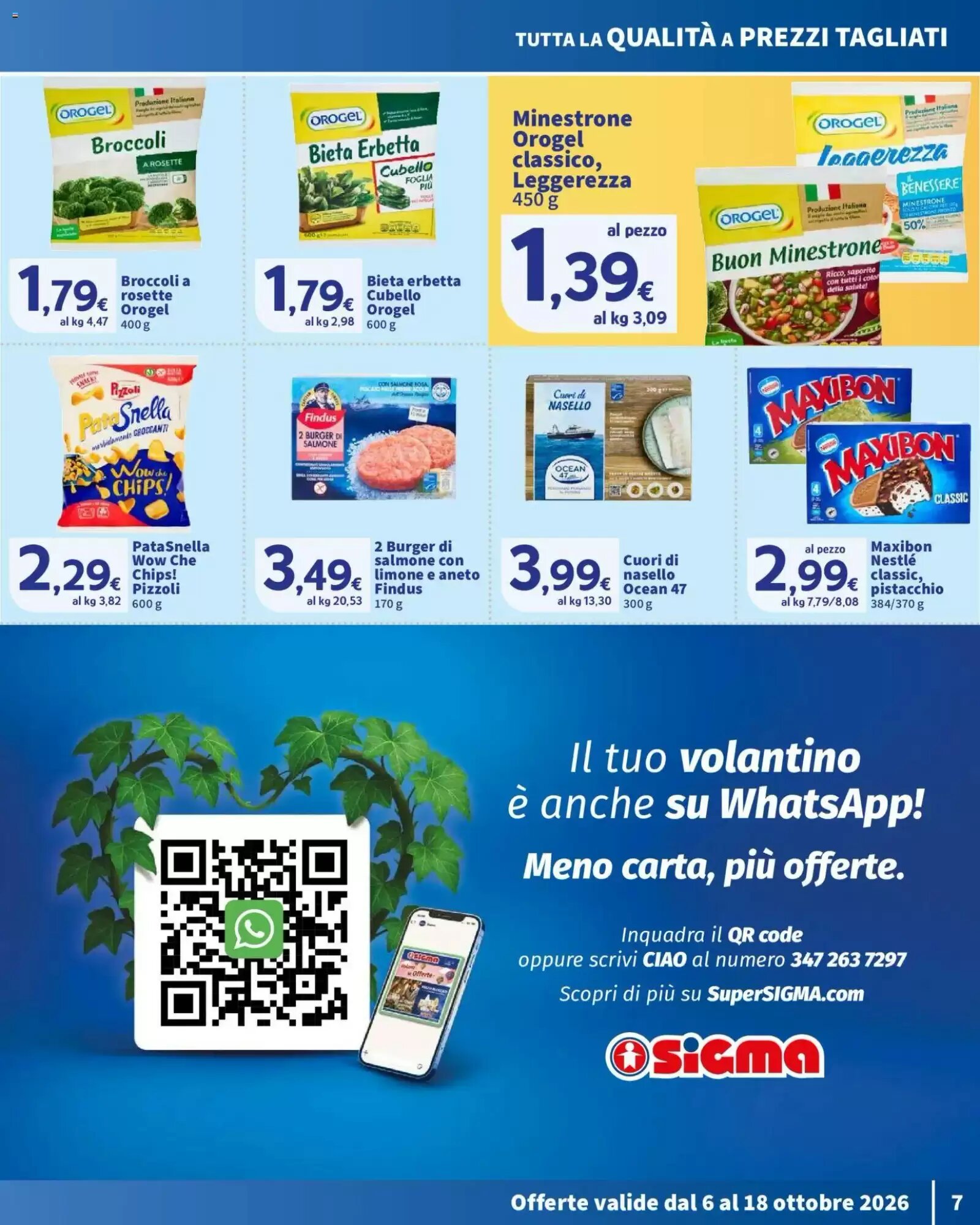 Volantino promozionale Ok Sigma  valide dal 06/10/2026 - Pagina 7.