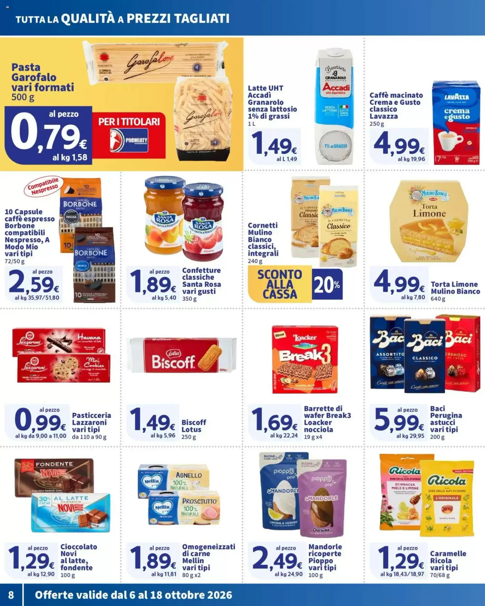 Volantino promozionale Ok Sigma  valide dal 06/10/2026 - Pagina 8.