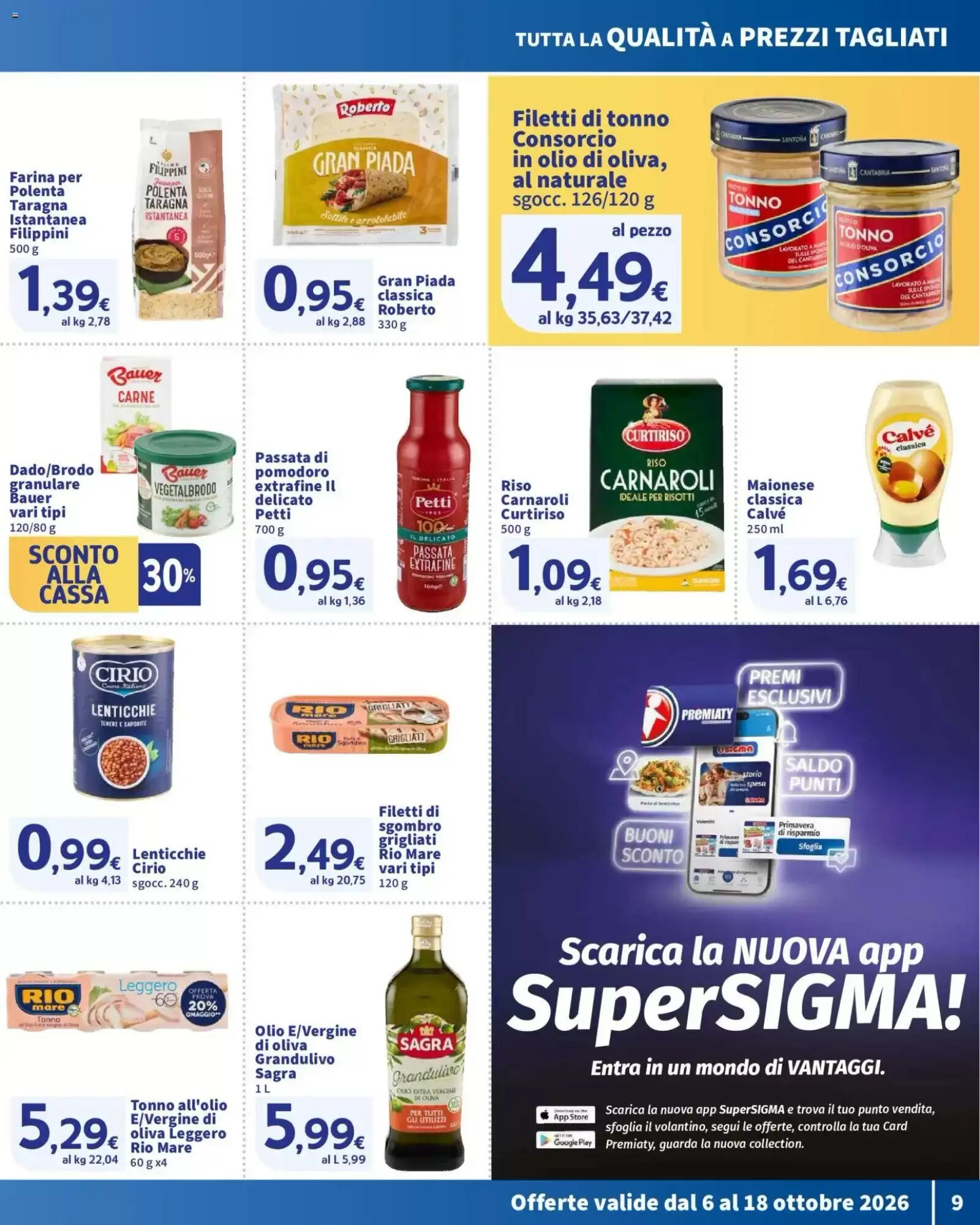Volantino promozionale Ok Sigma  valide dal 06/10/2026 - Pagina 9.