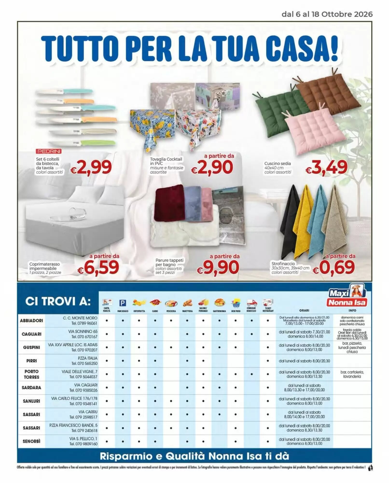 Volantino promozionale Maxi Nonna Isa  valide dal 06/10/2026 - Pagina 16.