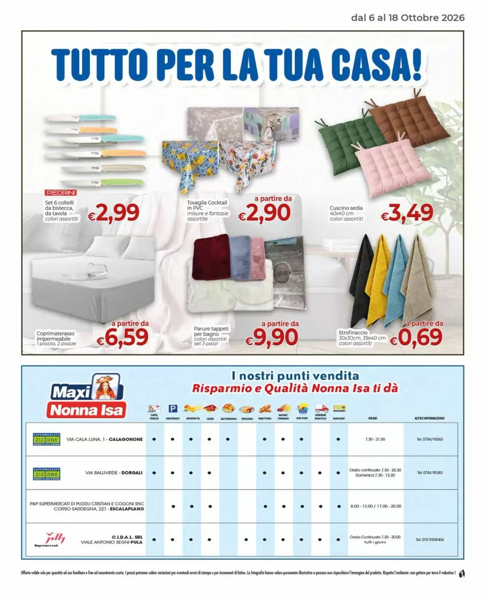Volantino promozionale Maxi Nonna Isa  valide dal 06/10/2026 - Pagina 17.