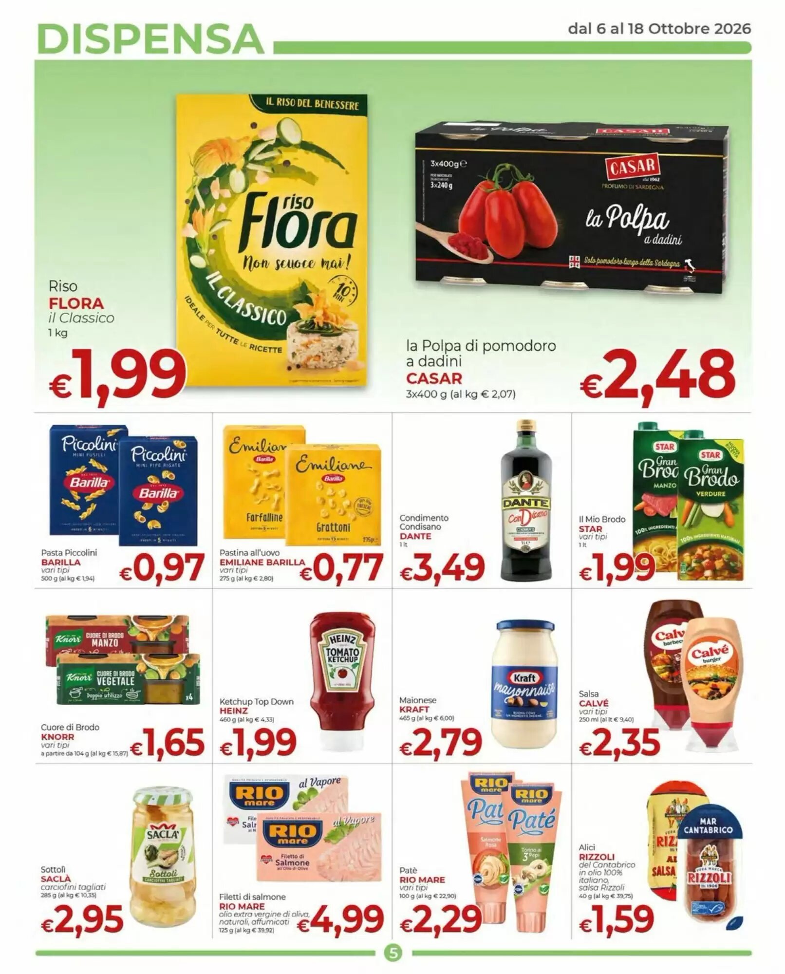 Volantino promozionale Maxi Nonna Isa  valide dal 06/10/2026 - Pagina 5.