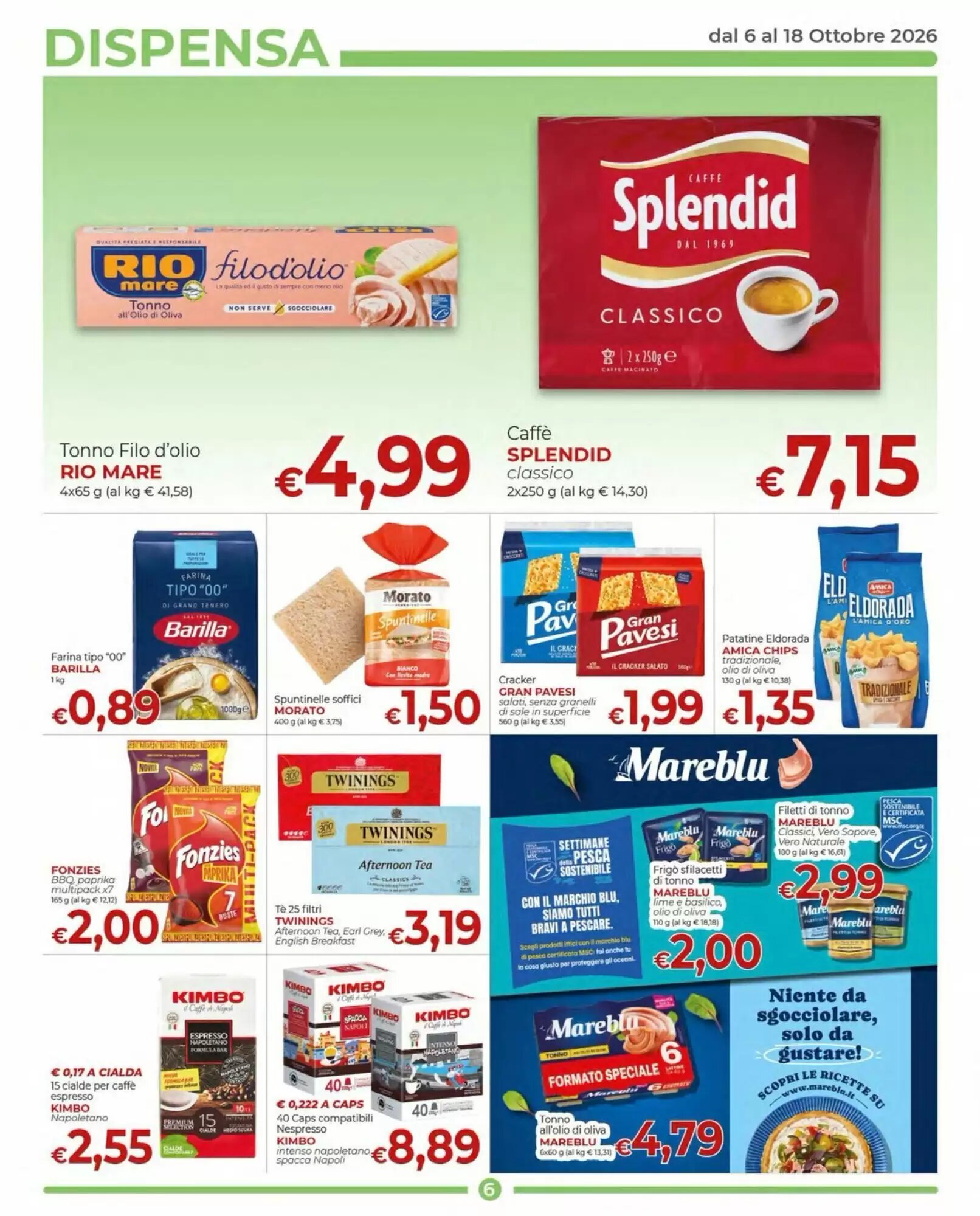 Volantino promozionale Maxi Nonna Isa  valide dal 06/10/2026 - Pagina 6.