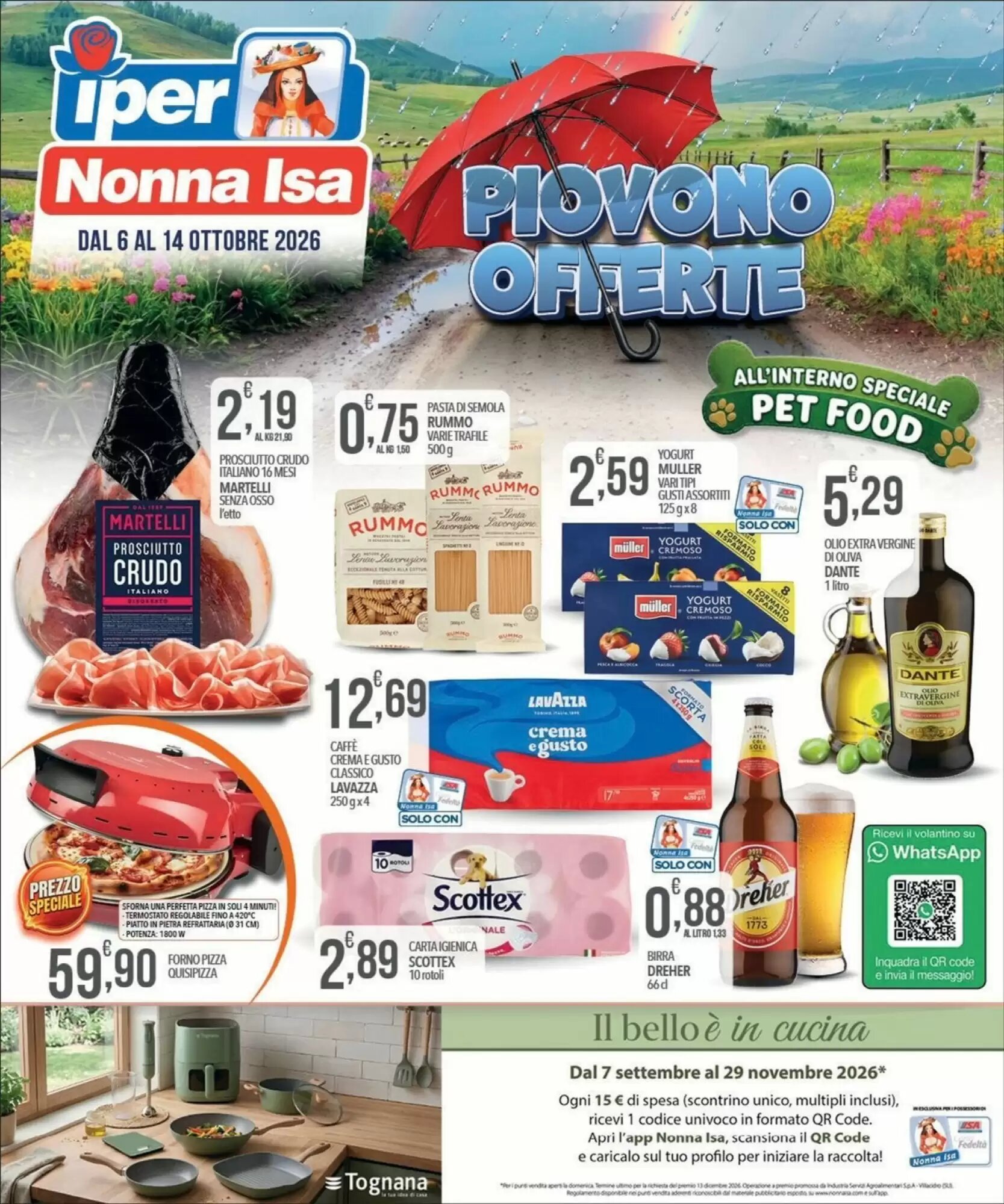 Volantino promozionale Iper Nonna Isa valide dal 06/10/2026 - Pagina 1.