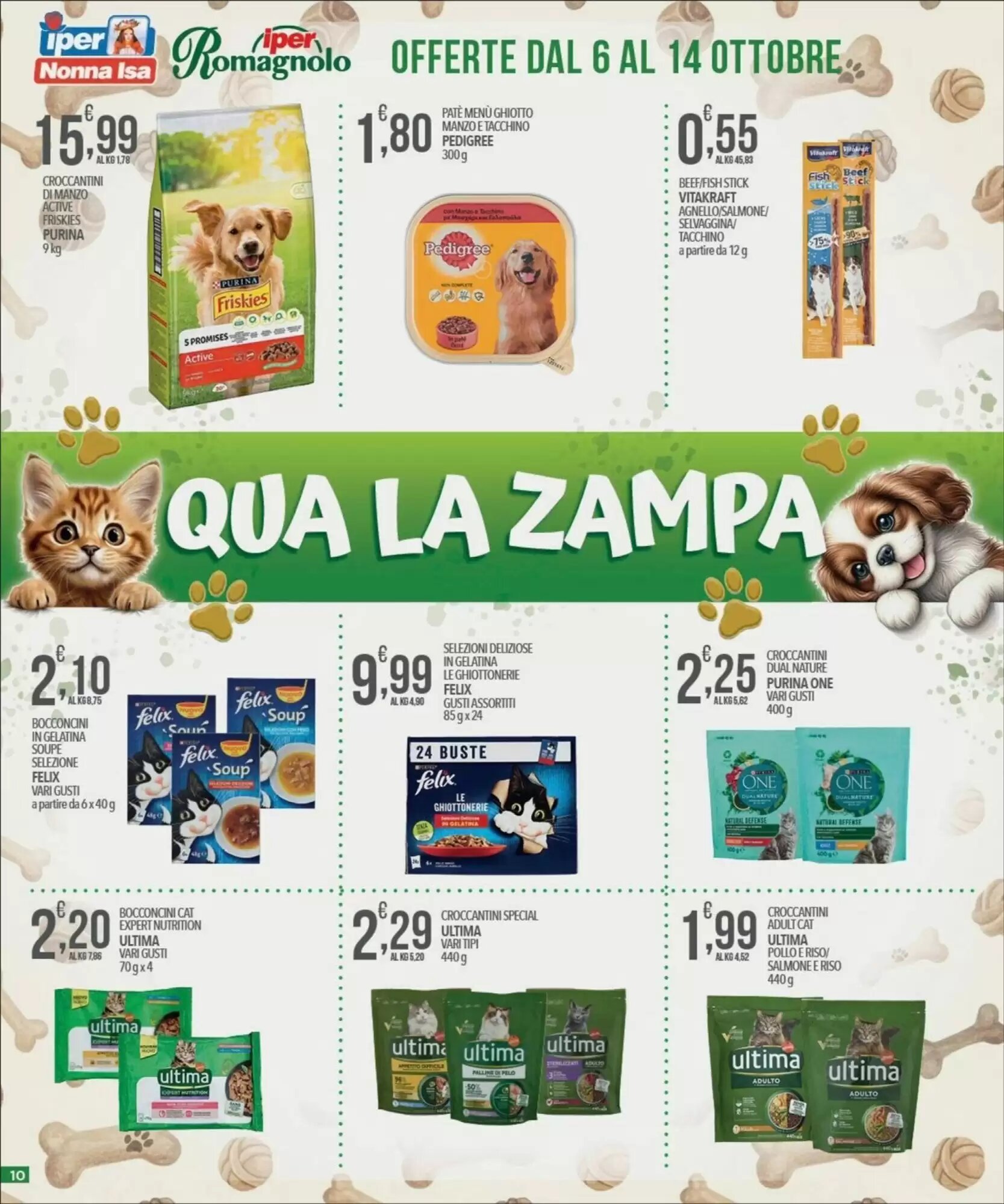 Volantino promozionale Iper Nonna Isa  valide dal 06/10/2026 - Pagina 10.