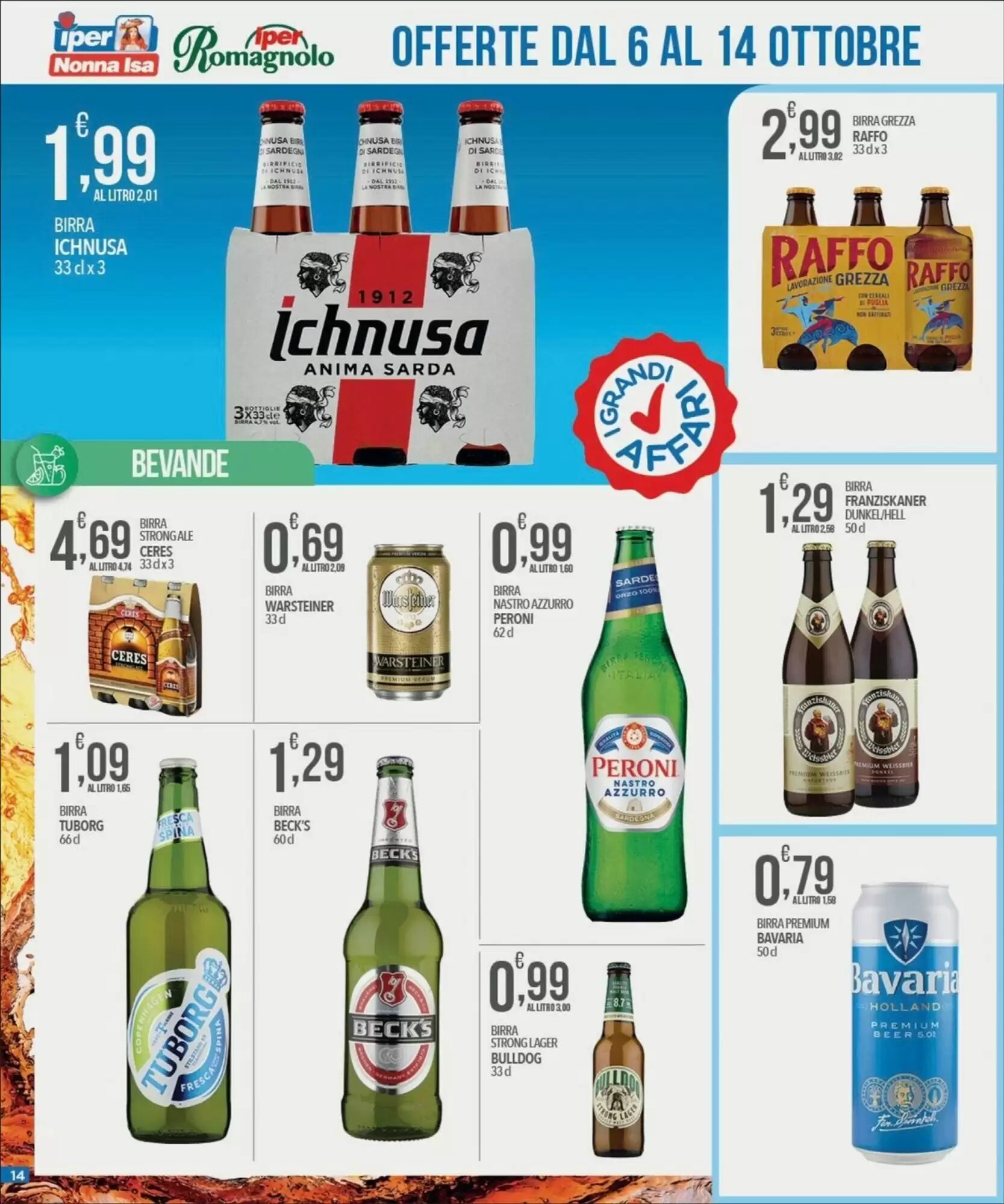 Volantino promozionale Iper Nonna Isa  valide dal 06/10/2026 - Pagina 14.