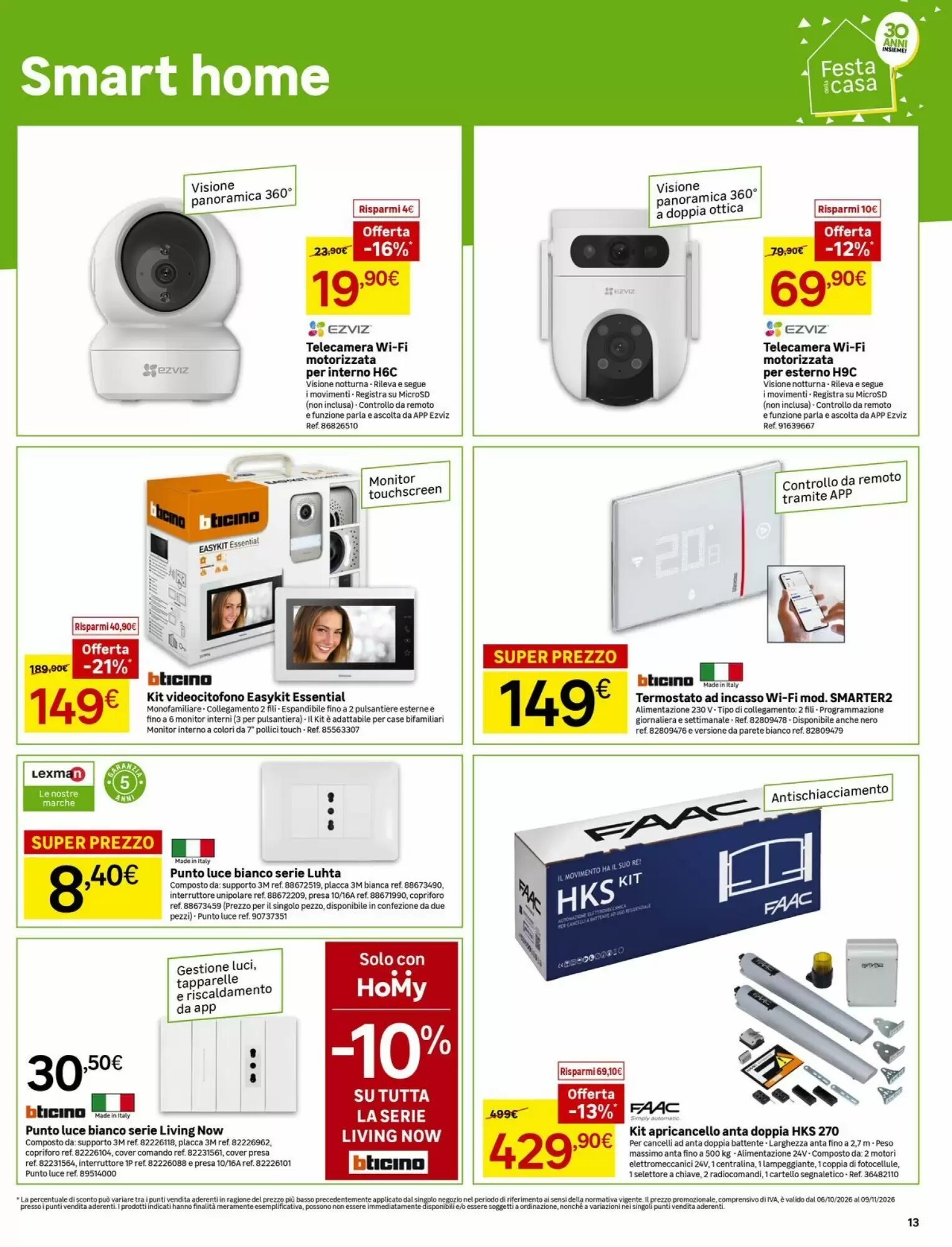 Volantino promozionale Leroy Merlin  valide dal 06/10/2026 - Pagina 13.