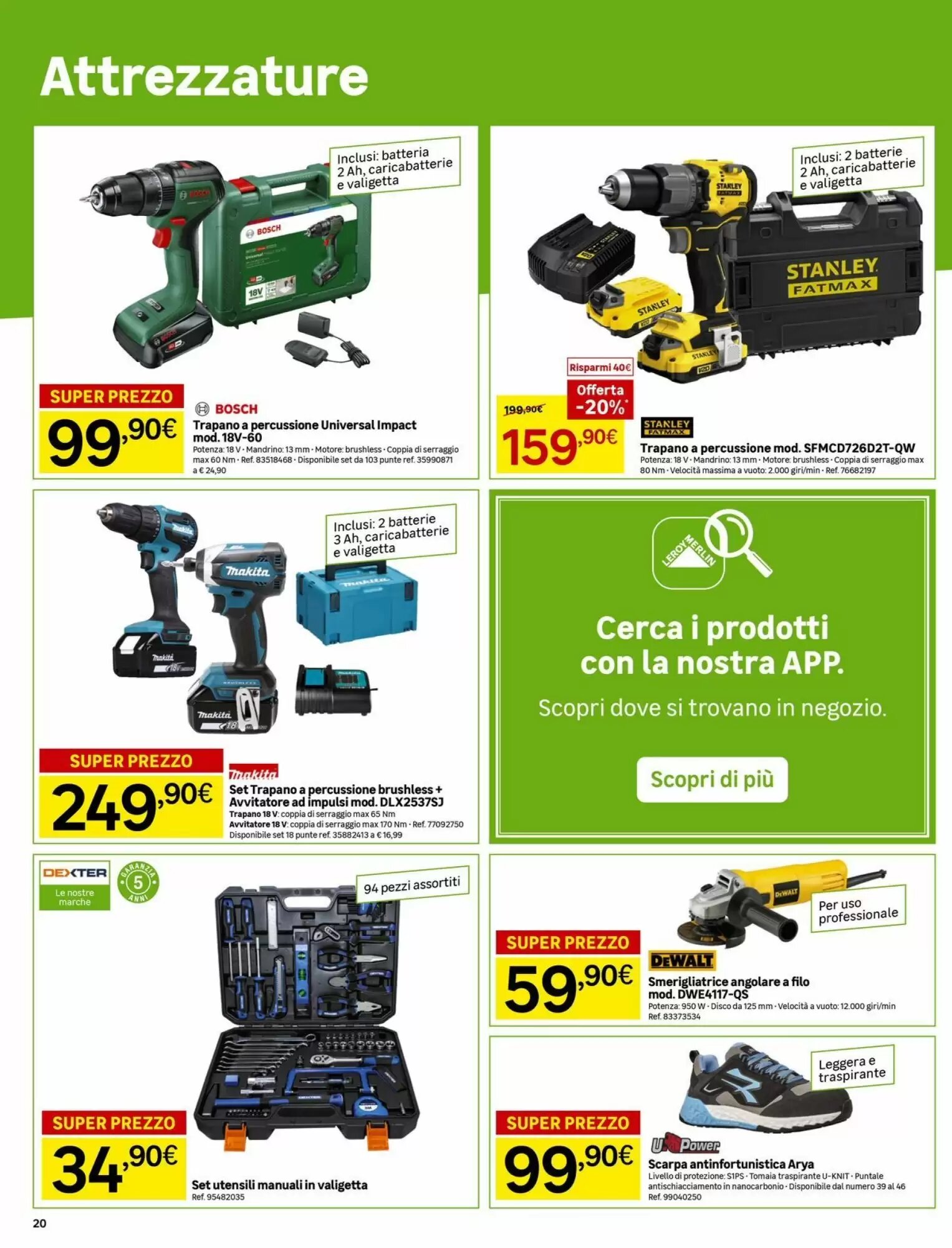 Volantino promozionale Leroy Merlin  valide dal 06/10/2026 - Pagina 20.